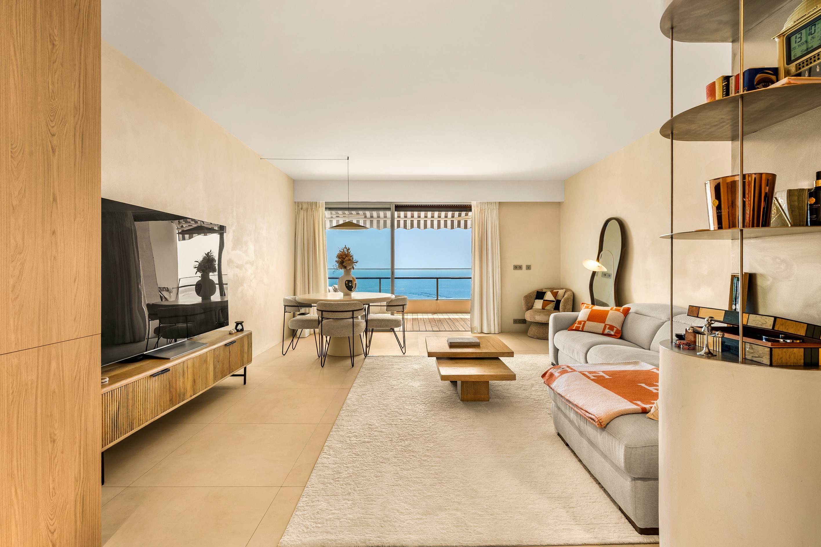  2-bedroom apartment with panoramic sea views and terrace - Cannes Hills - 物件實景