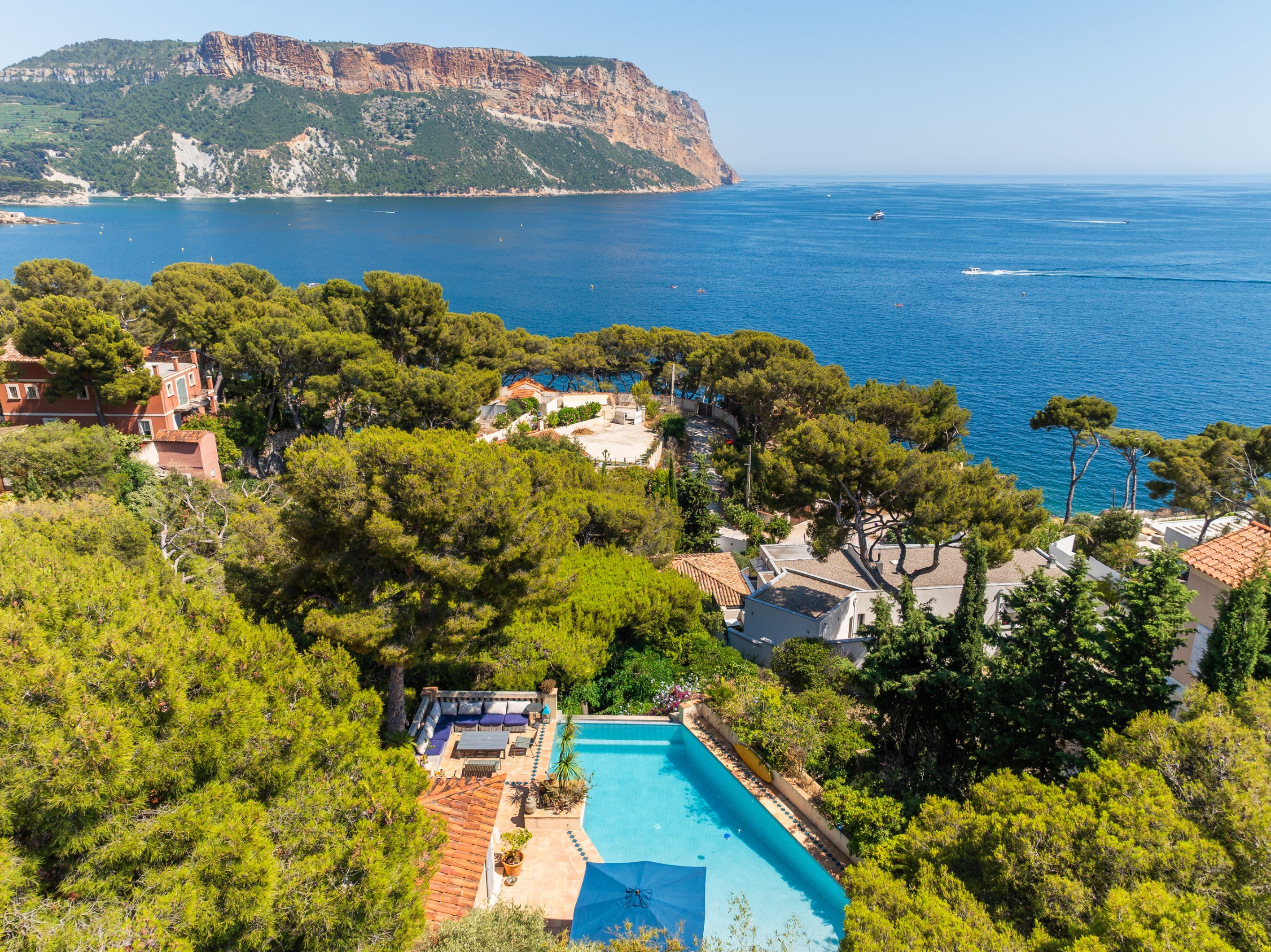  Cassis, Presqu’île – Exceptional Seaview Villa - 物件實景