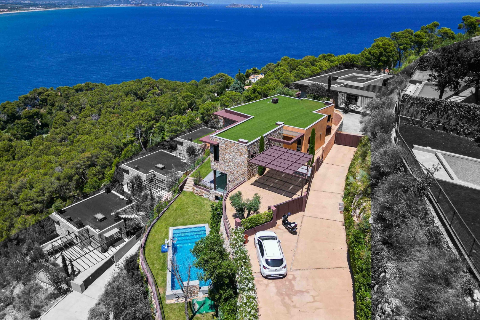  Stunning property with sea views near Sa Riera, Begur. - 物件實景
