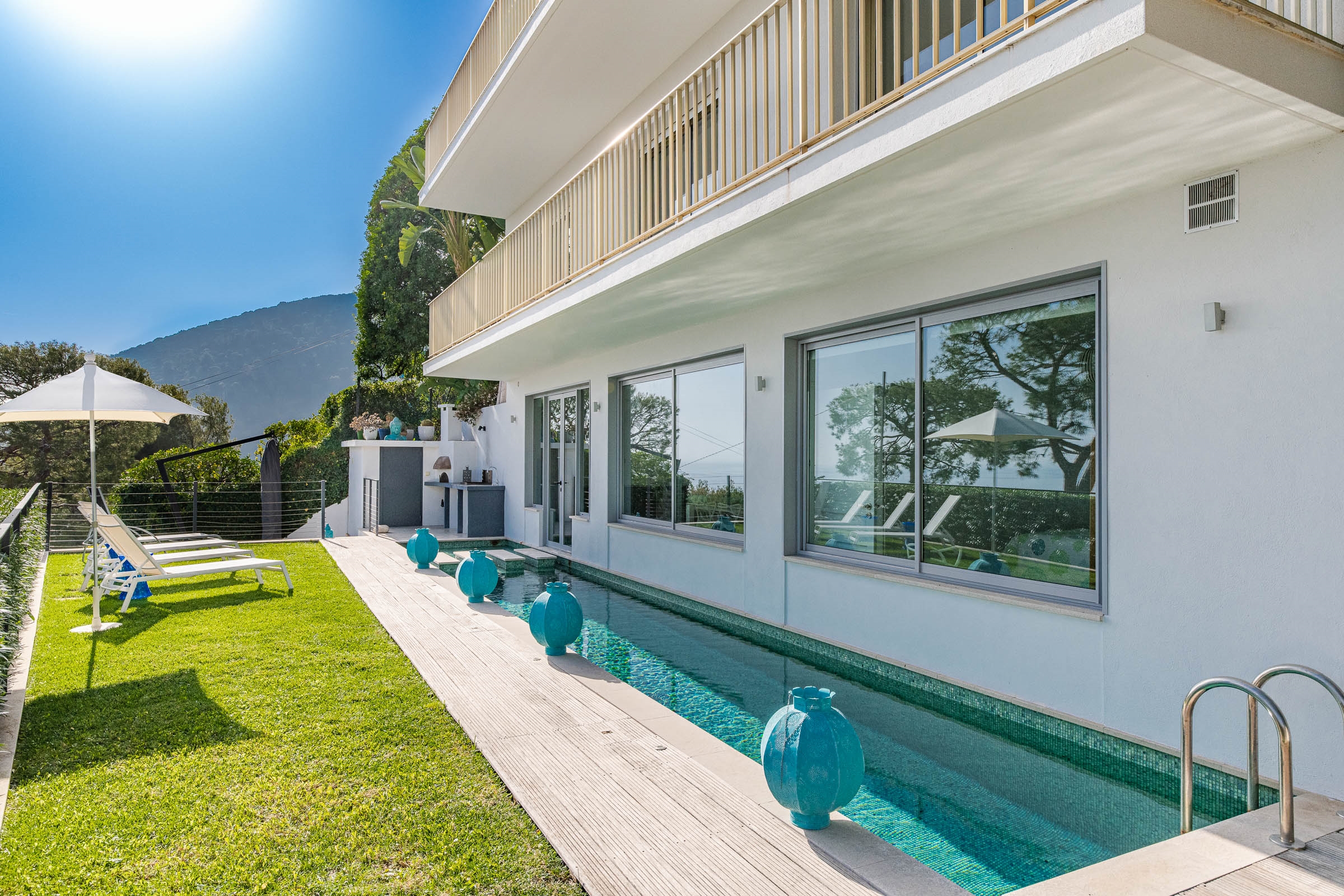  Eze-bord-de-mer - Modern villa with panoramic sea view. - 物件實景