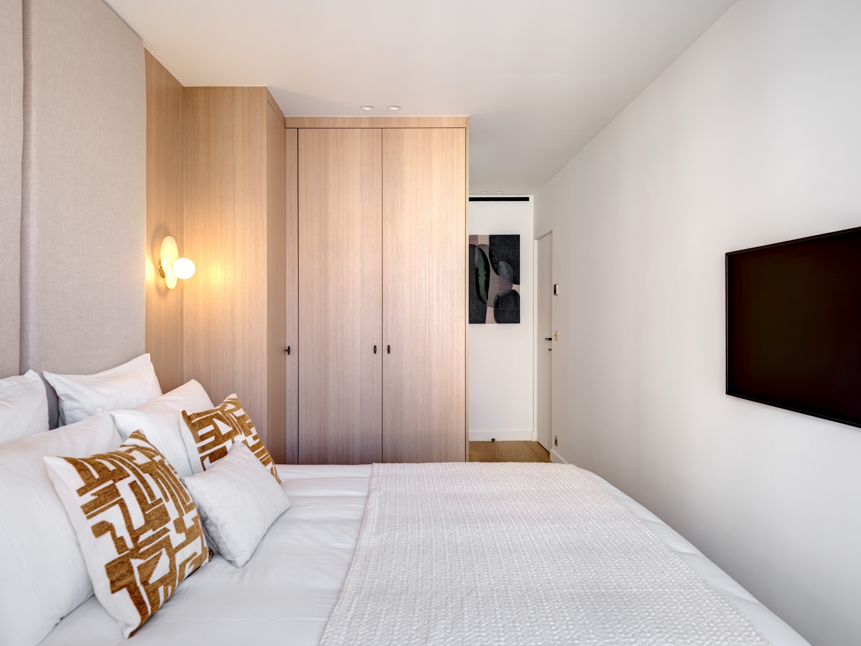  Cannes Palm Beach seafront apartment 2 bedroom terrace panoramic sea view beach… - 物件實景