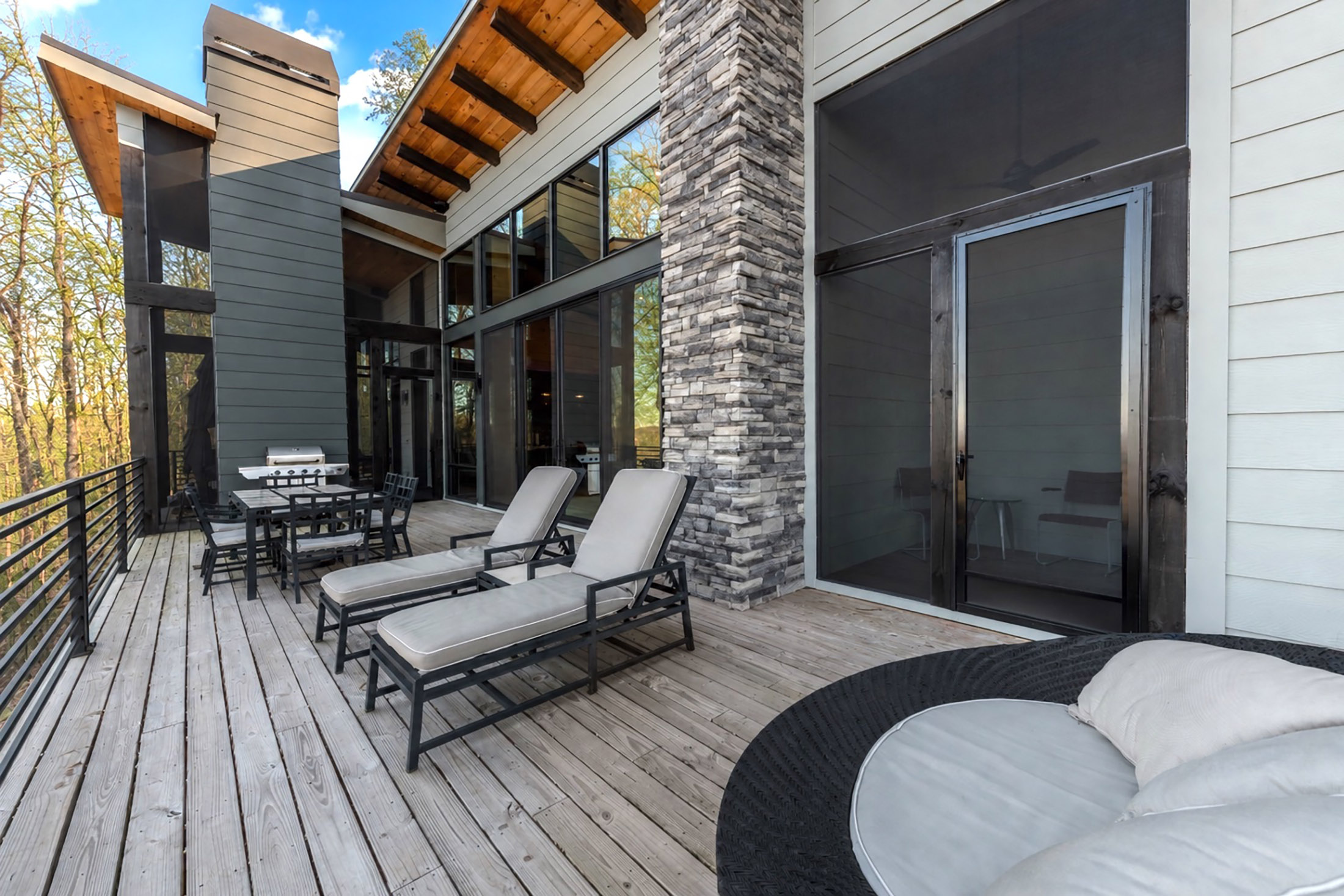  Contemporary Architectural Estate Overlooking Blue Ridge Lake - 物件實景