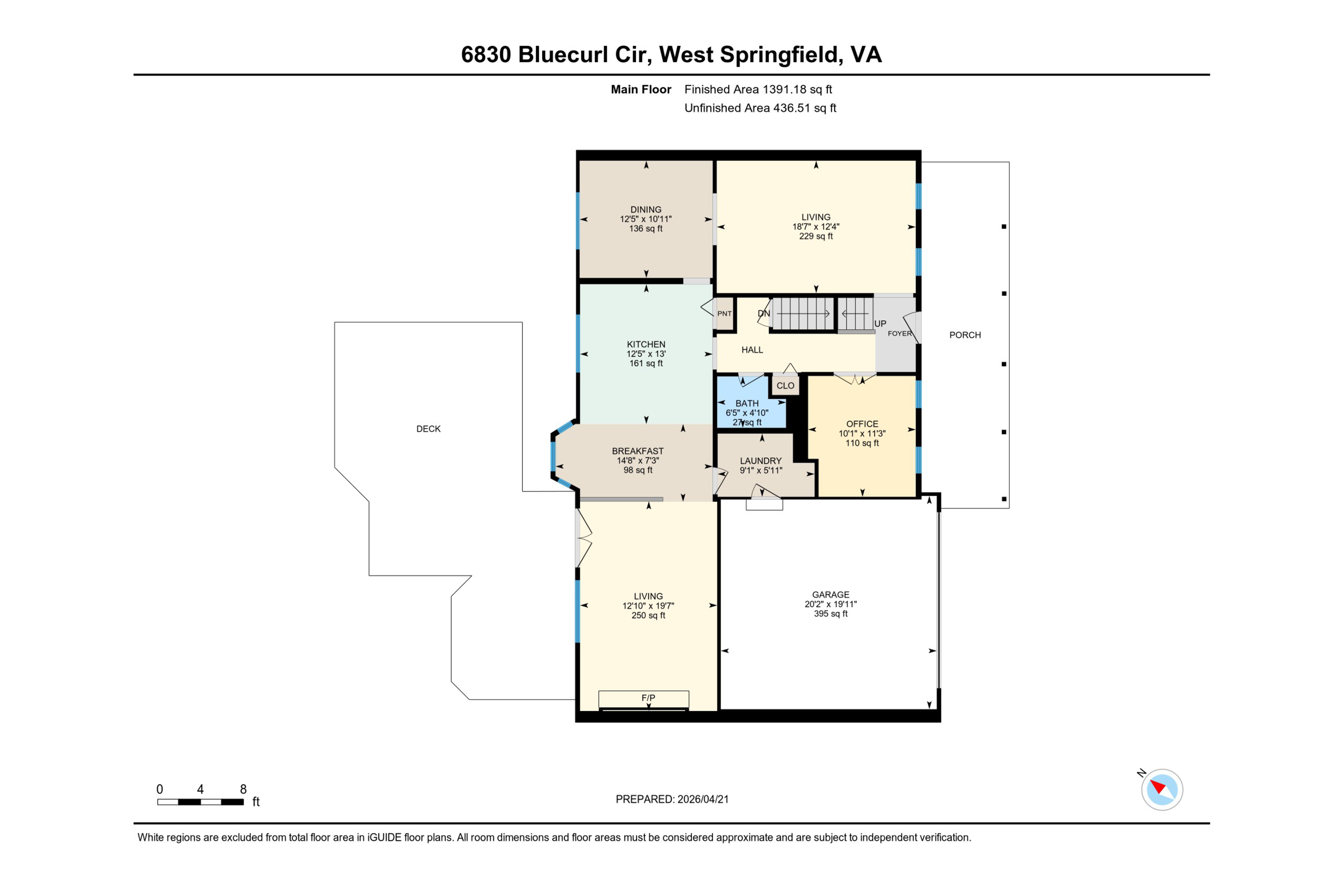  6830 Bluecurl Circle, Springfield, VA, 22152 - 物件實景