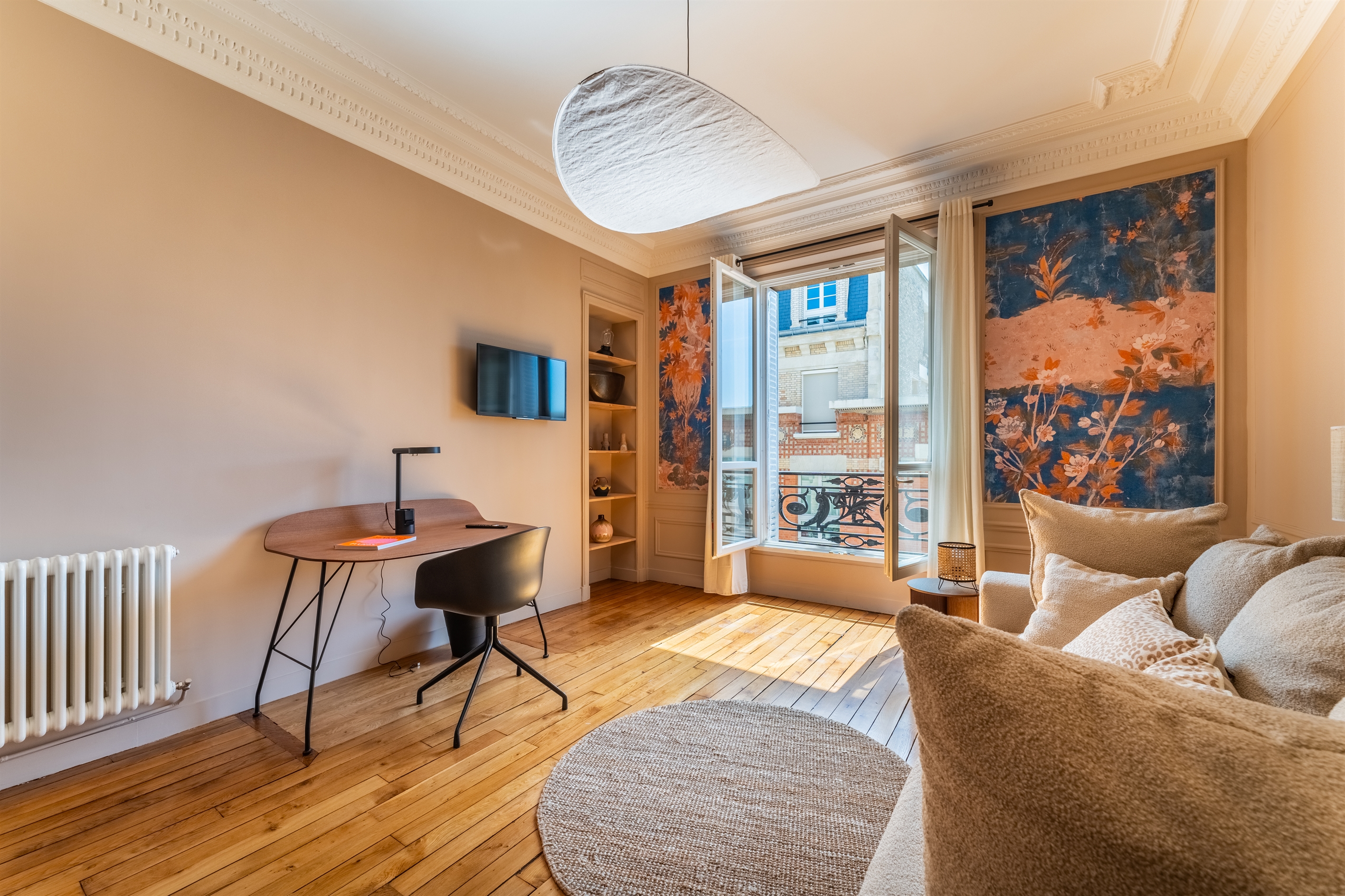  148 sq.m. renovated family flat - Paris 3rd - Square du Temple - 物件實景