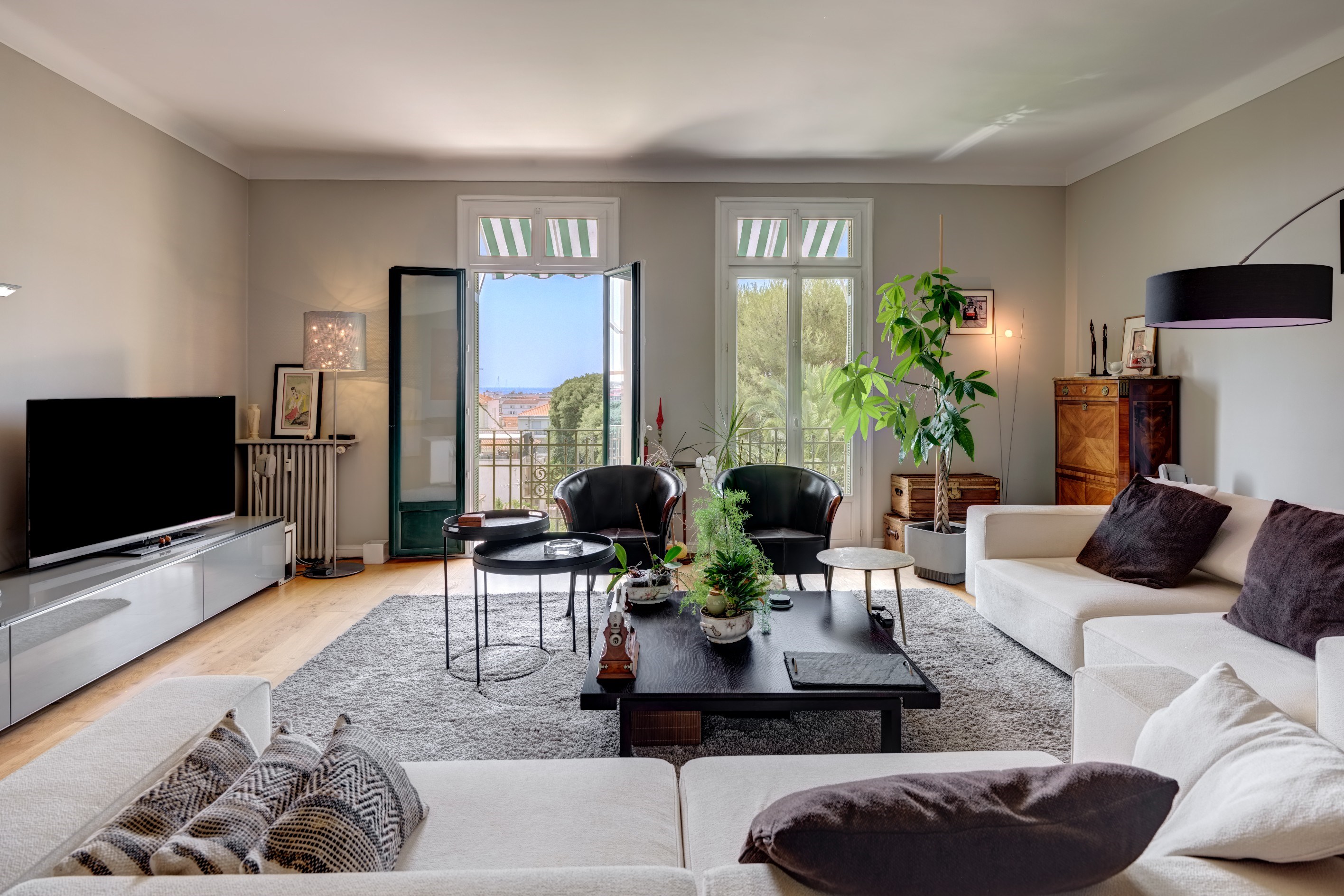  Belle Époque apartment with sea views in the heart of Cannes - 物件實景