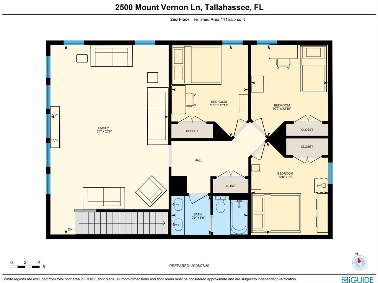 Tallahassee, Florida, 32311, United States, 4 Bedrooms Bedrooms, ,3 BathroomsBathrooms,Residential,For Sale,1907492