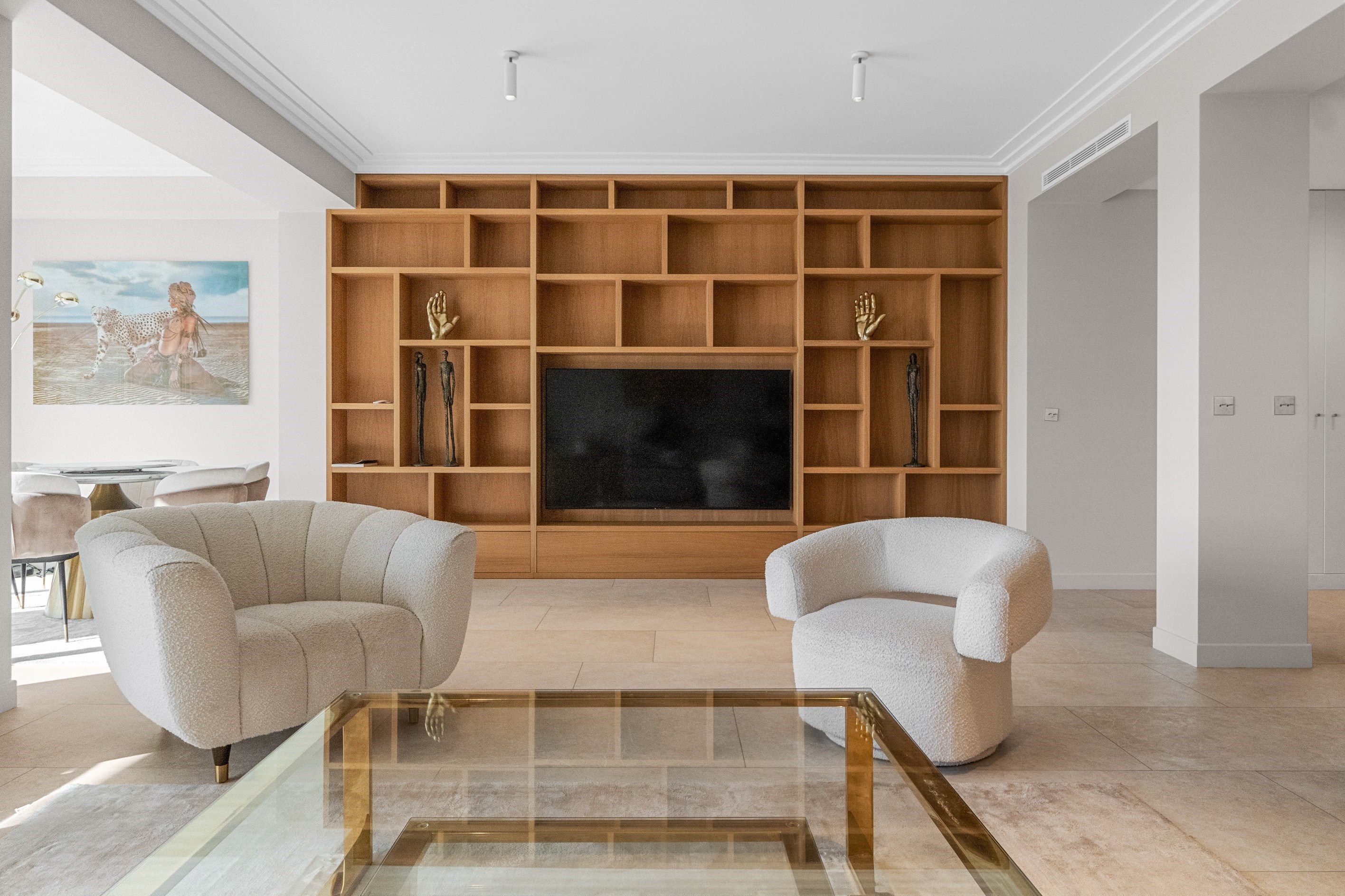  2-bedroom apartment for sale on the Croisette in Cannes, 97 sqm, terraces - 物件實景