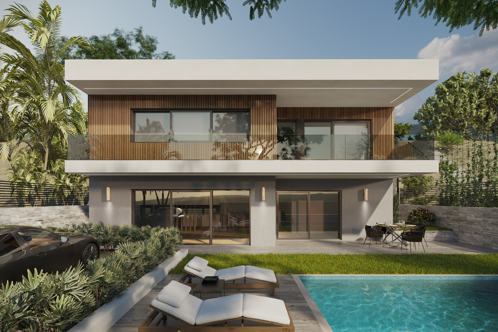  Ecological design house under construction in Vilassar - Costa Barcelona - 物件實景