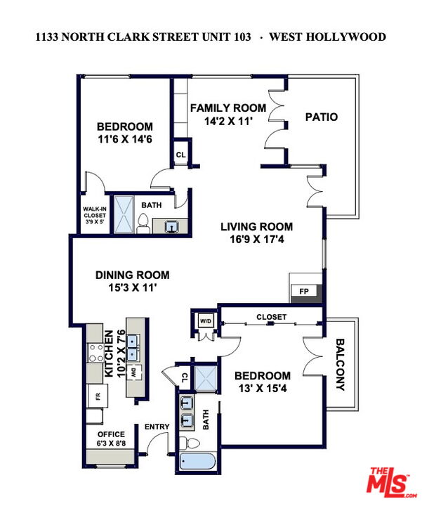 West Hollywood, California, 90069, United States, 2 Bedrooms Bedrooms, ,2 BathroomsBathrooms,Residential,For Sale,1819033