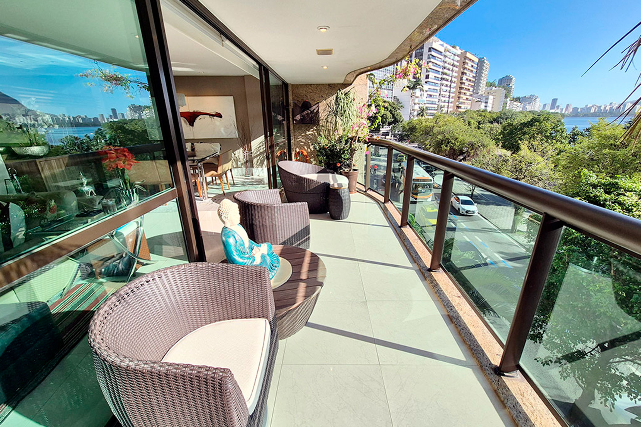  Renovated apartment with Lagoa views on Avenida Epitácio Pessoa - 物件實景