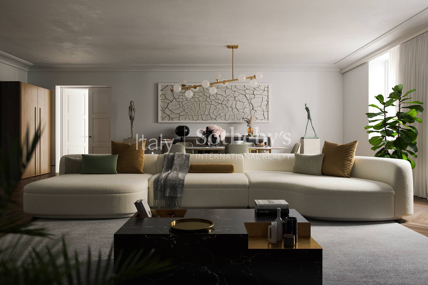  Palazzo Raggi: Magnificent 18th-Century Penthouse - 物件實景