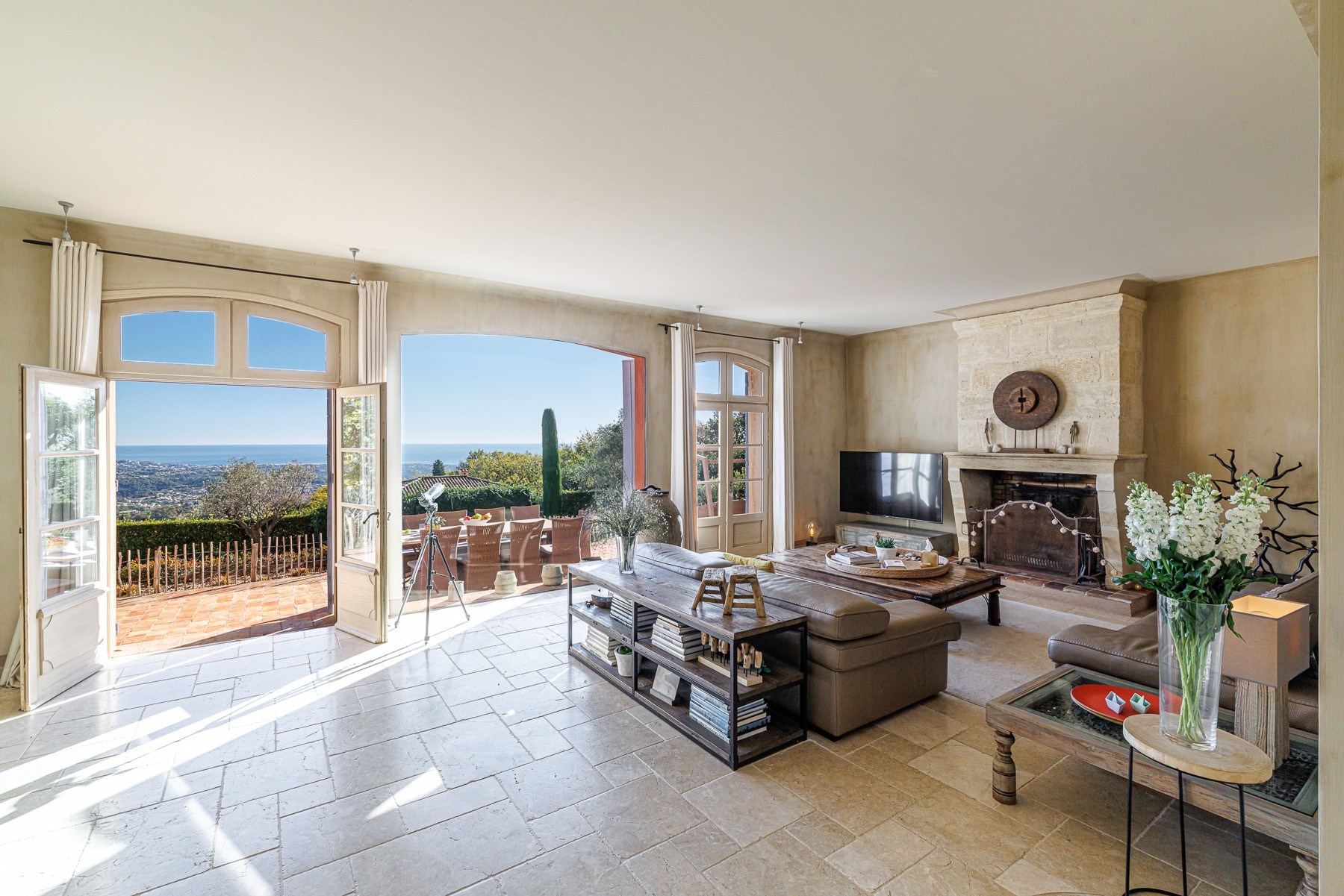  Vence bastide 290 sqm panoramic sea view land 4300 sqm heated pool Provence sty… - 物件實景