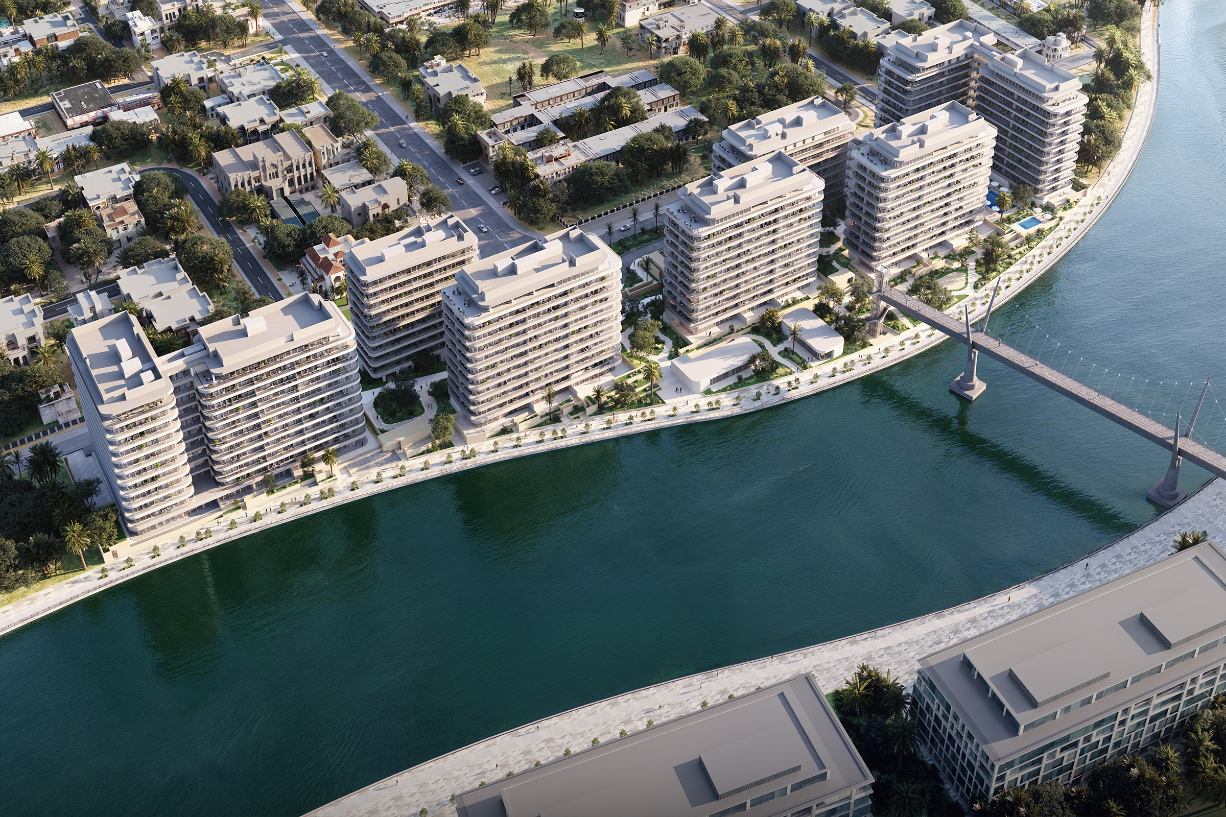  Breathtaking High-Floor Apartment with Full Canal Views - 物件實景