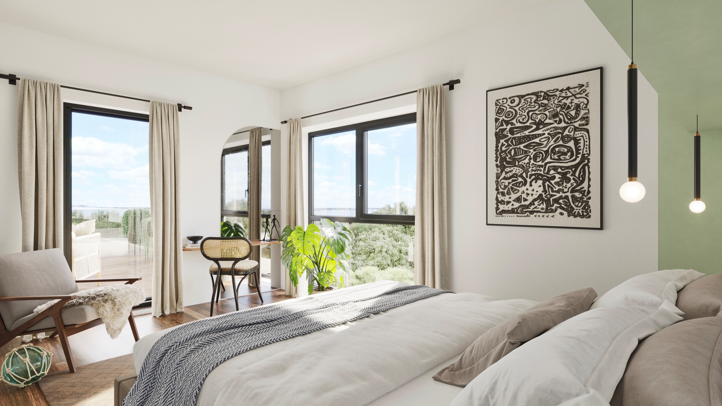  Normandy - Calvados - Trouville sur Mer Residential Heights - Sale Contemporary… - 物件實景