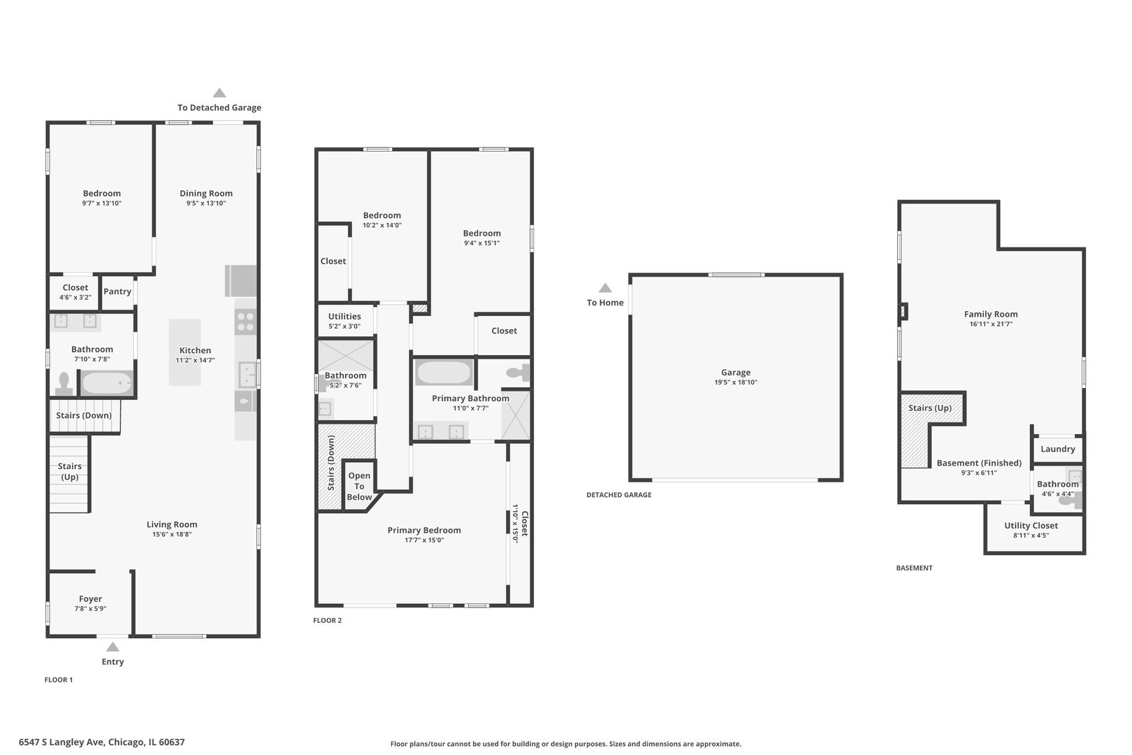 Chicago, Illinois, 60637, United States, 4 Bedrooms Bedrooms, ,4 BathroomsBathrooms,Residential,For Sale,2001250