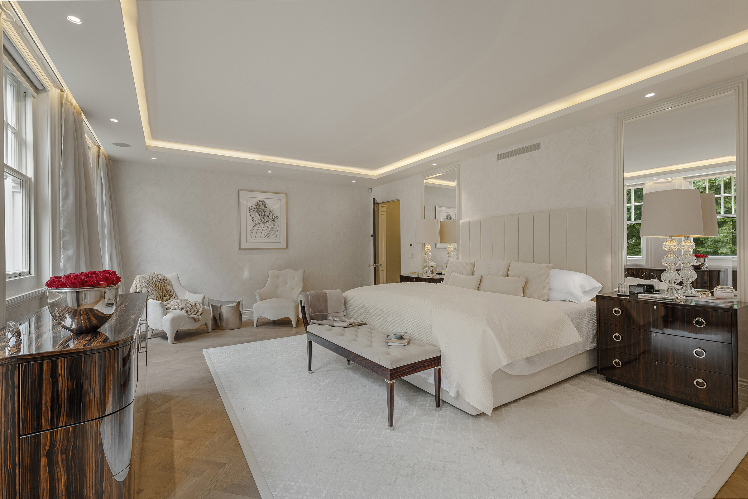  A Grand Mayfair Apartment Overlooking Mount Street Gardens - 物件實景