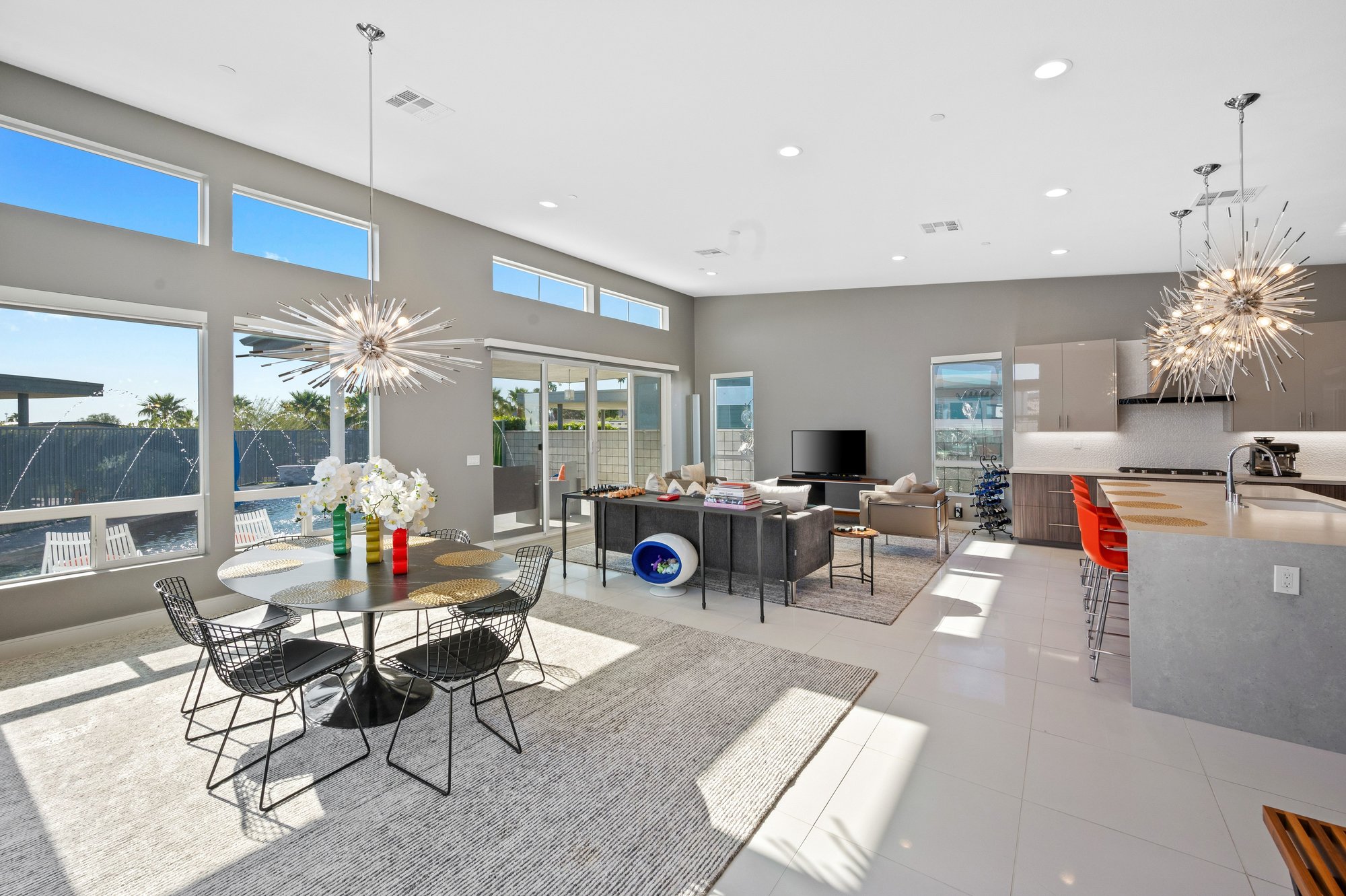  Luxury Mid-Century Indian Wells STR with Resort-Style Pool - 物件實景