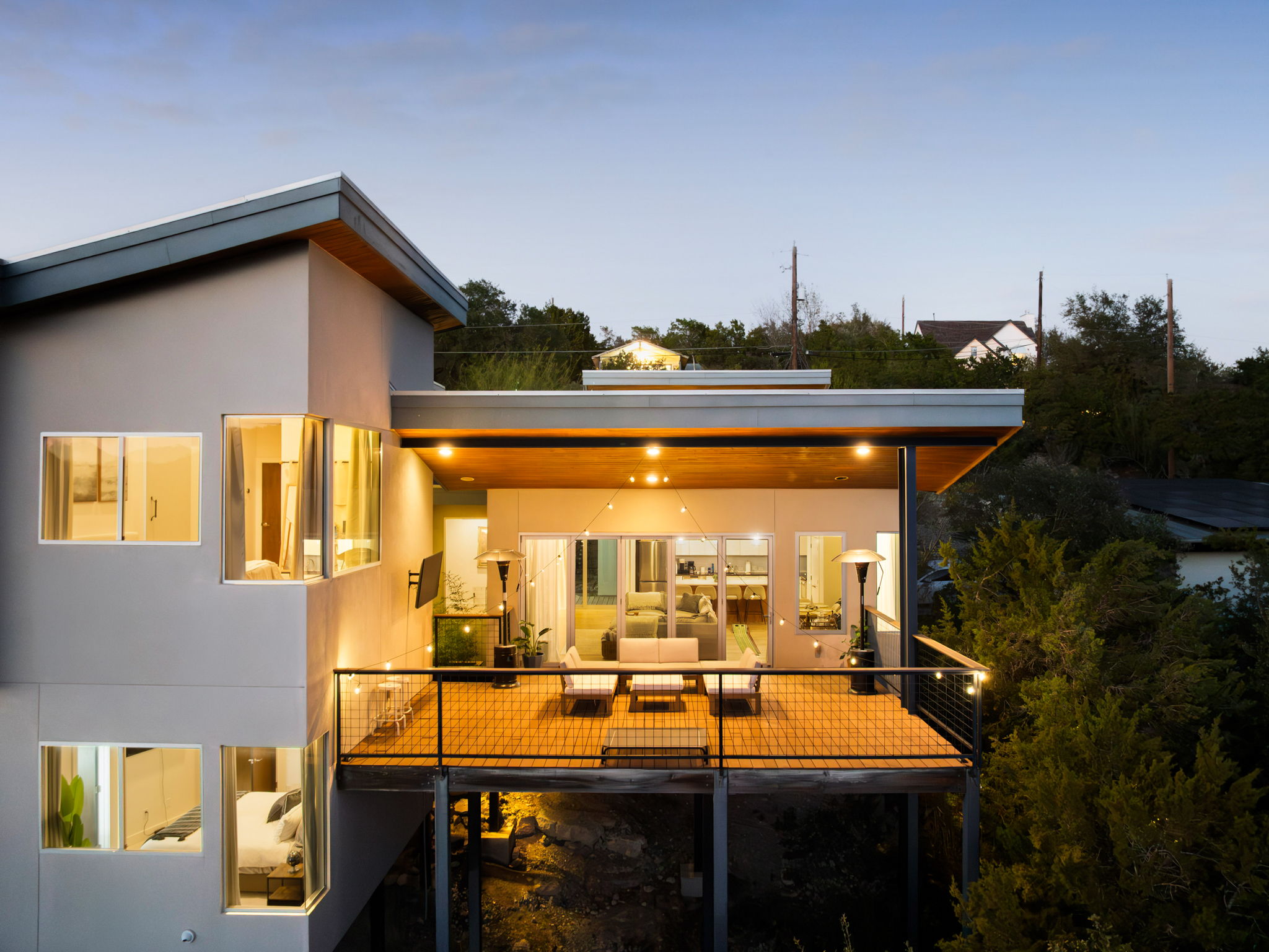  Modern Canyon Retreat Designed for Sunset Living - 物件實景