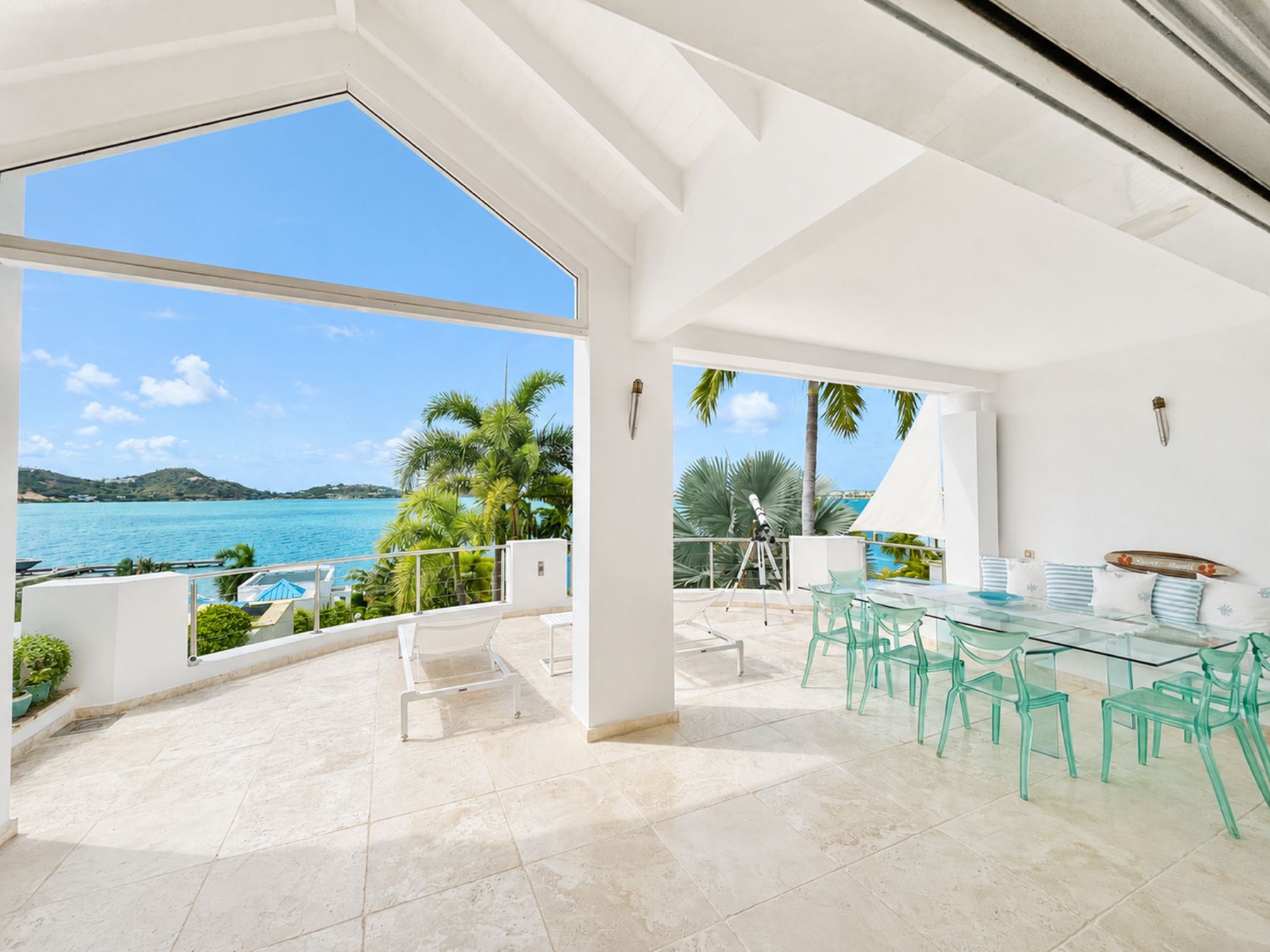  Elegant Villa with Lagoon and Caribbean Sea Views – Maho, Sint Maarten - 物件實景