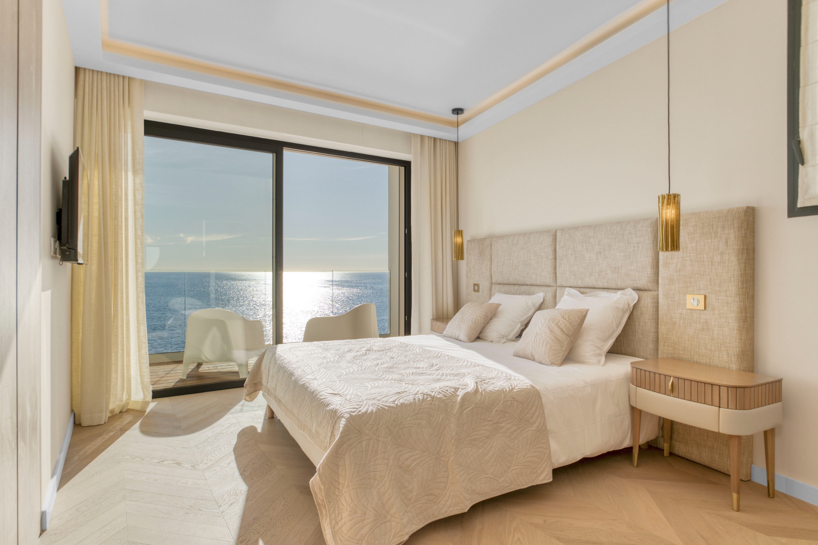  Modernist sea front villa with panoramic sea view and pool, Cap de Nice - 物件實景