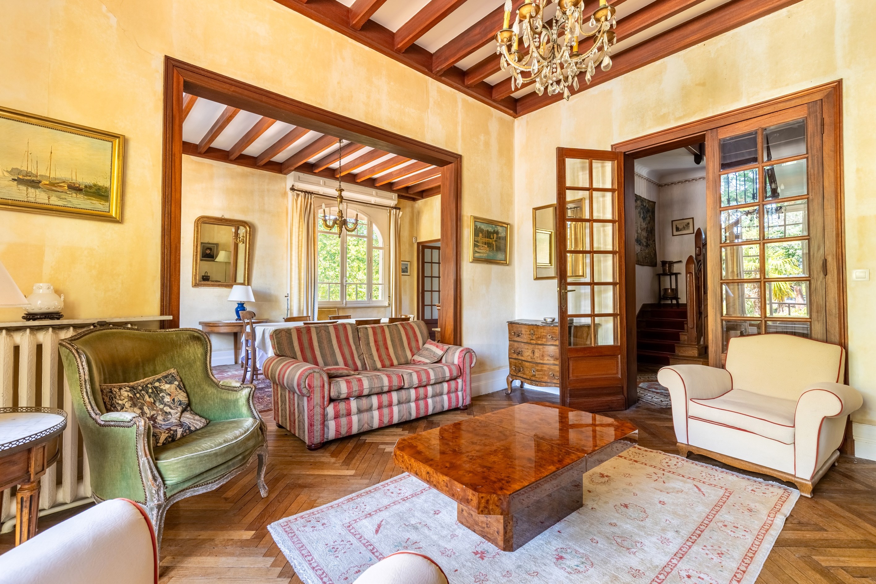  PARC PEREIRE – ELEGANT HISTORIC VILLA JUST 500 METRES FROM THE BEACH - 物件實景