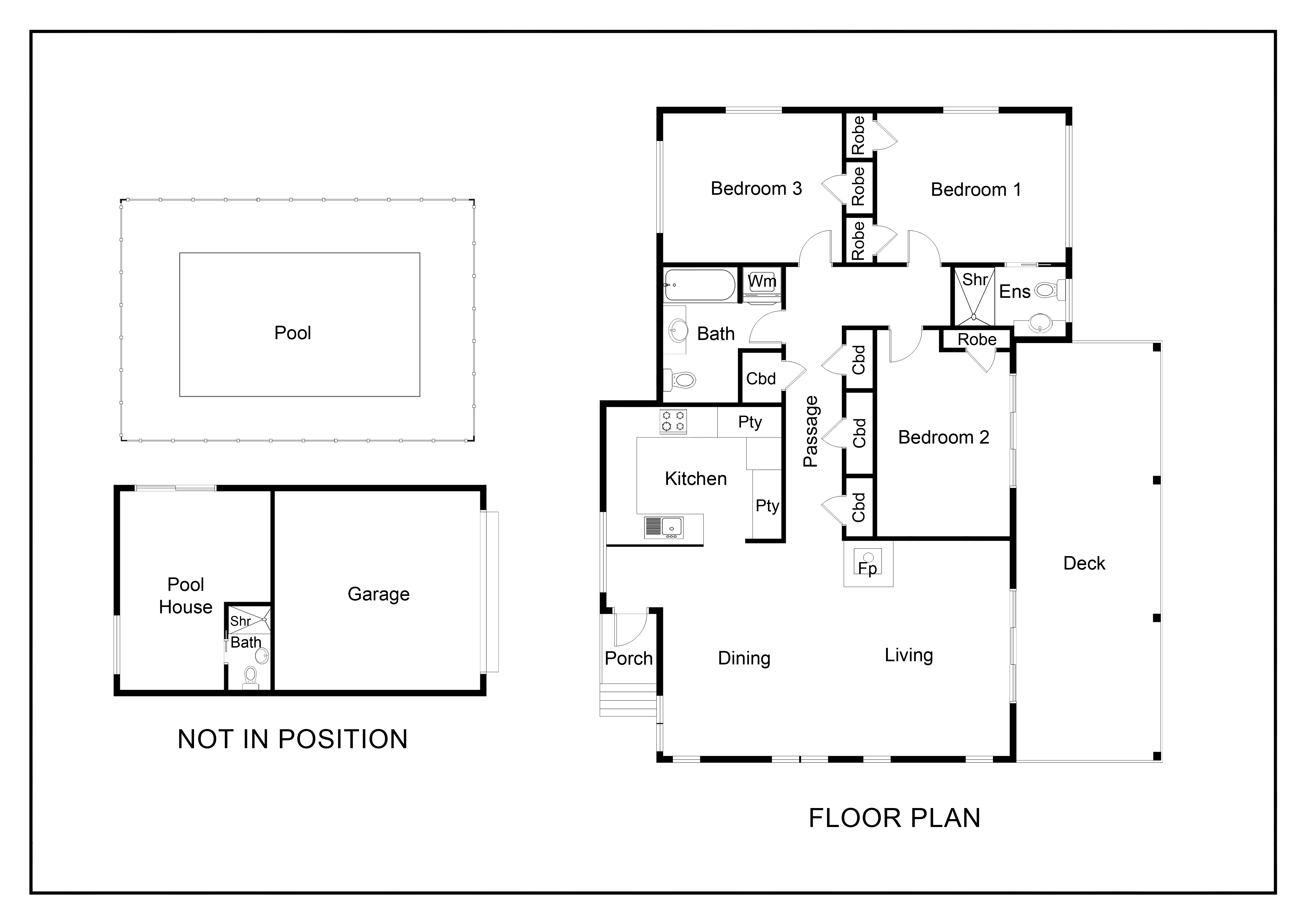  Family Living with Poolside Entertaining - 物件實景