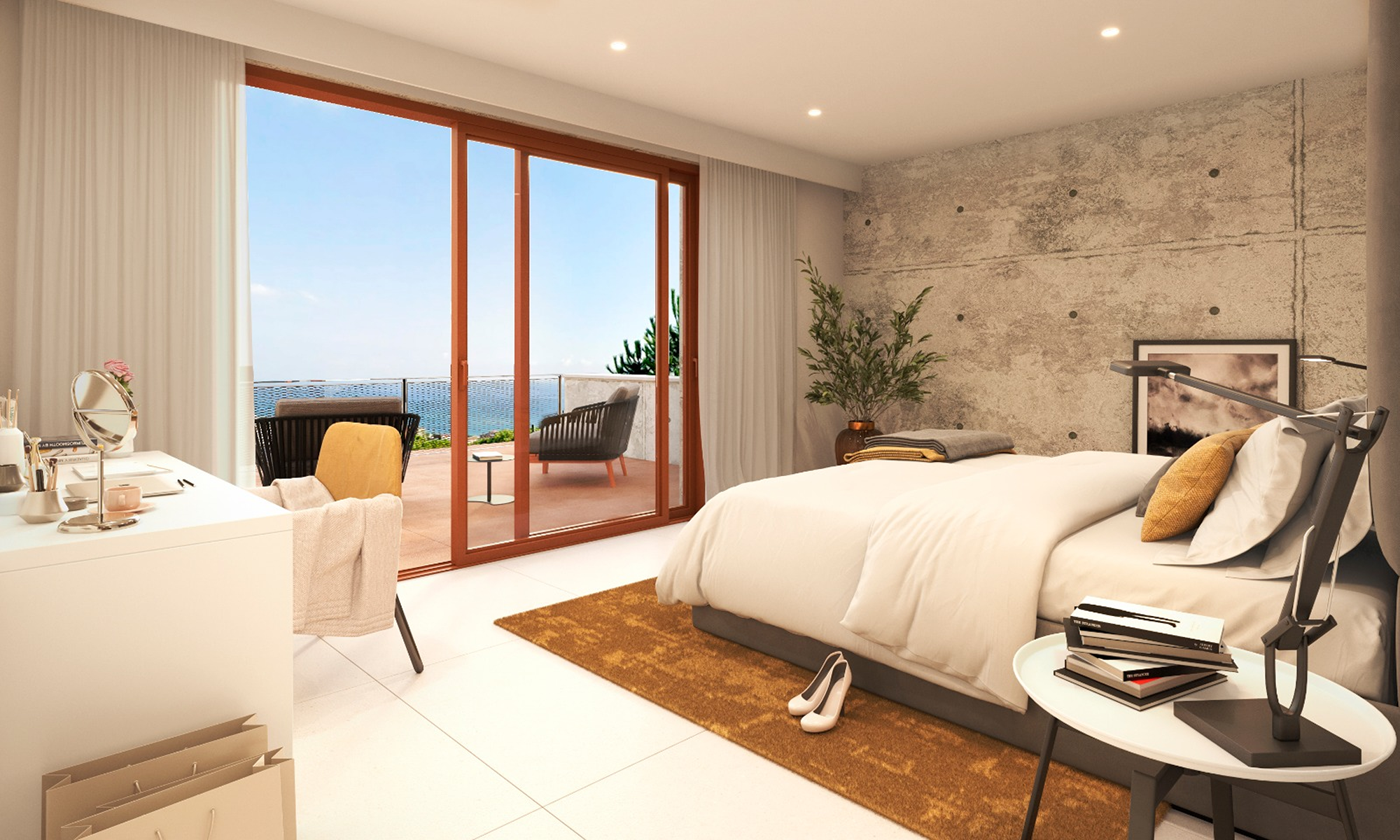  Designer house with panoramic sea views in Caldes d