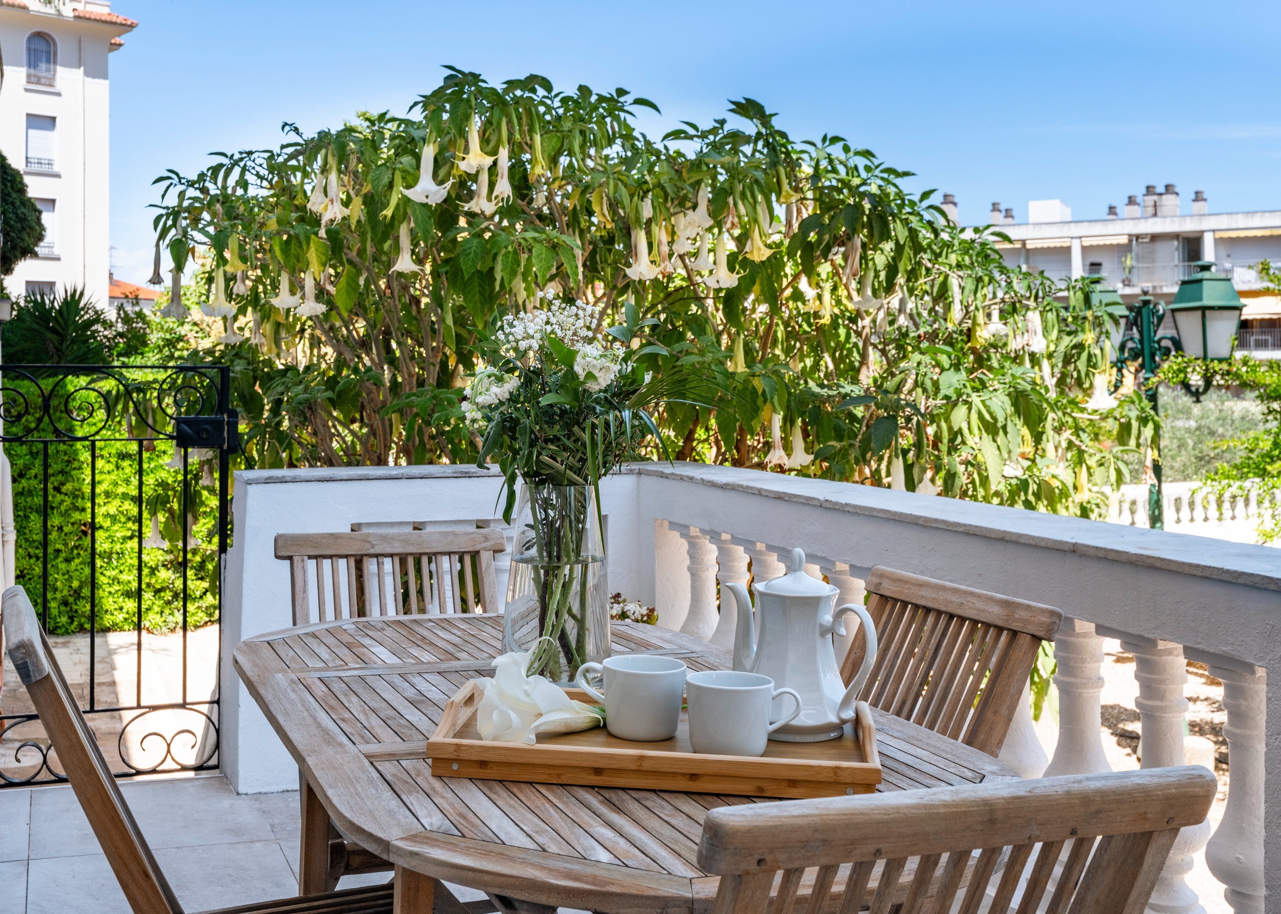  Belle Époque apartment with terrace near the Promenade des Anglais - 物件實景