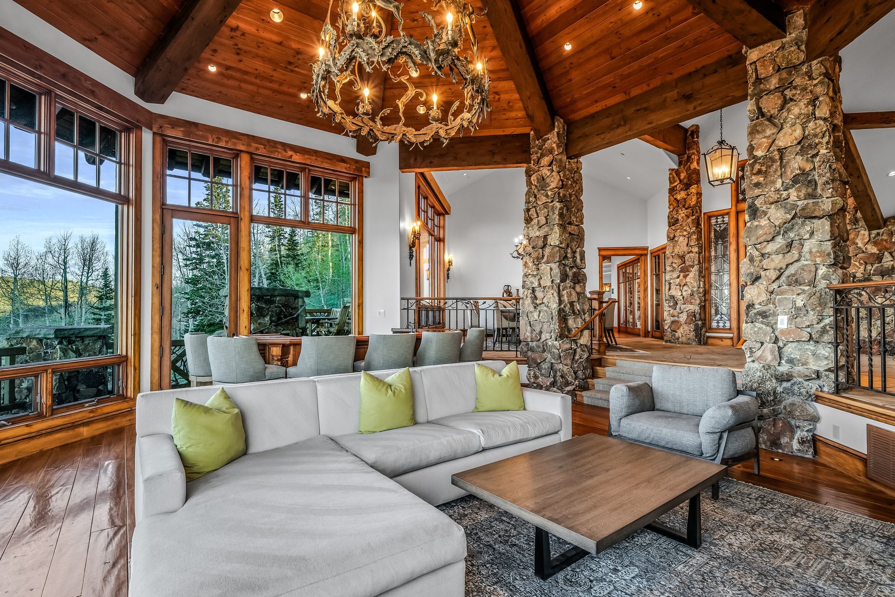  Panoramic Views, Ski-In/Ski-Out, with Private Guest House in Park City - 物件實景