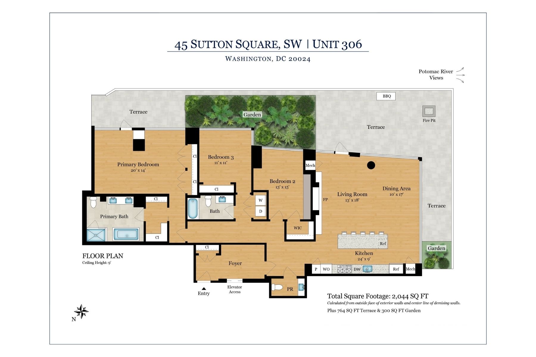  45 Sutton Square SW, Washington, DC, 20024 - 物件實景