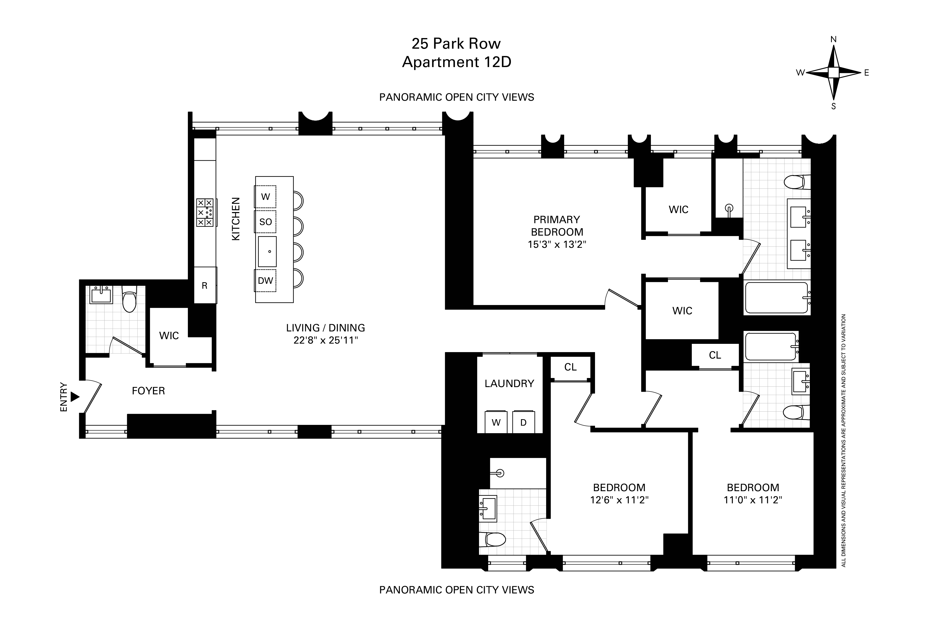  Panoramic Park Row 3 Bed, 3.5 Bath Residence - 物件實景