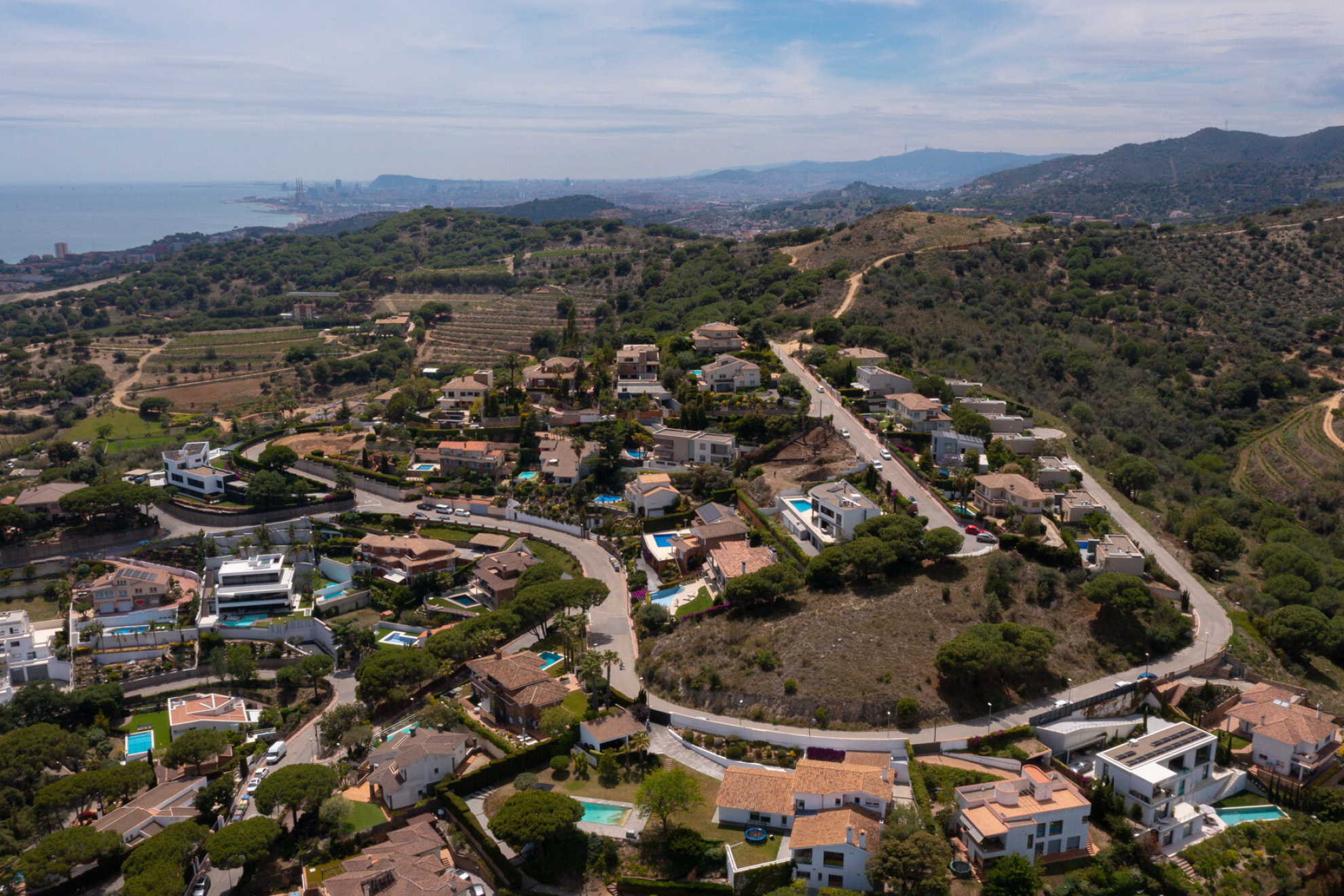  Plot of land with spectacular sea views in Alella - Costa BCN - 物件實景