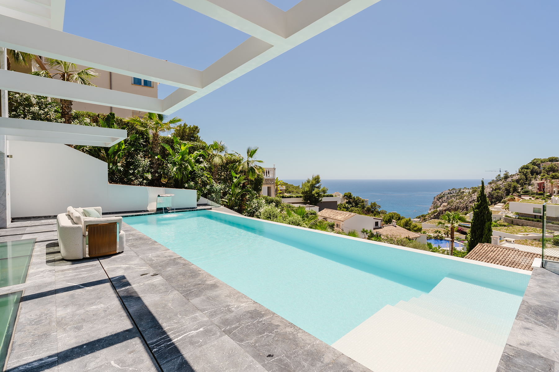  Villa with pool and sea views in Cala Llamp - 物件實景