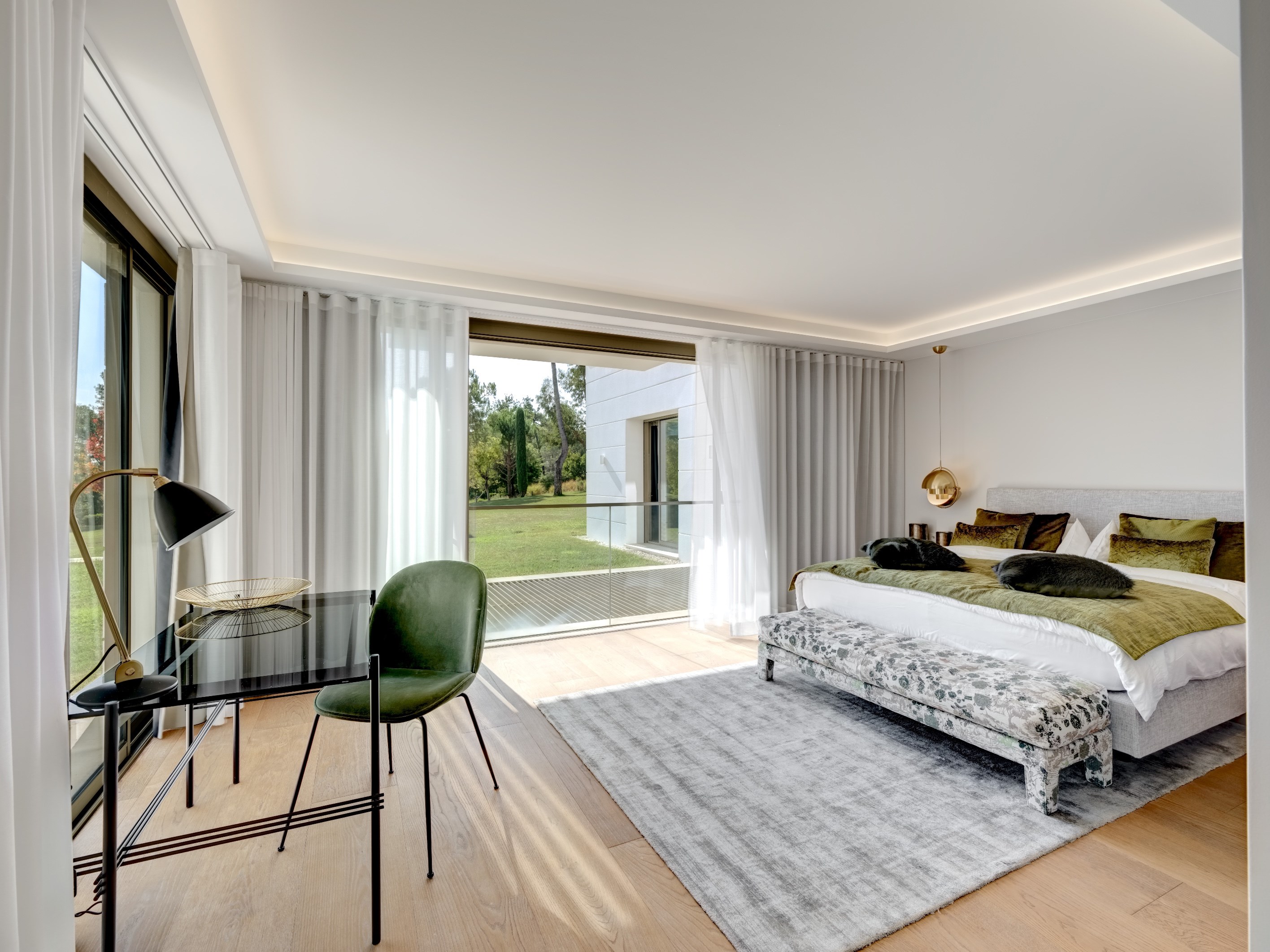  Contemporary luxury villa with guest house, wellness area and pool for sale in … - 物件實景