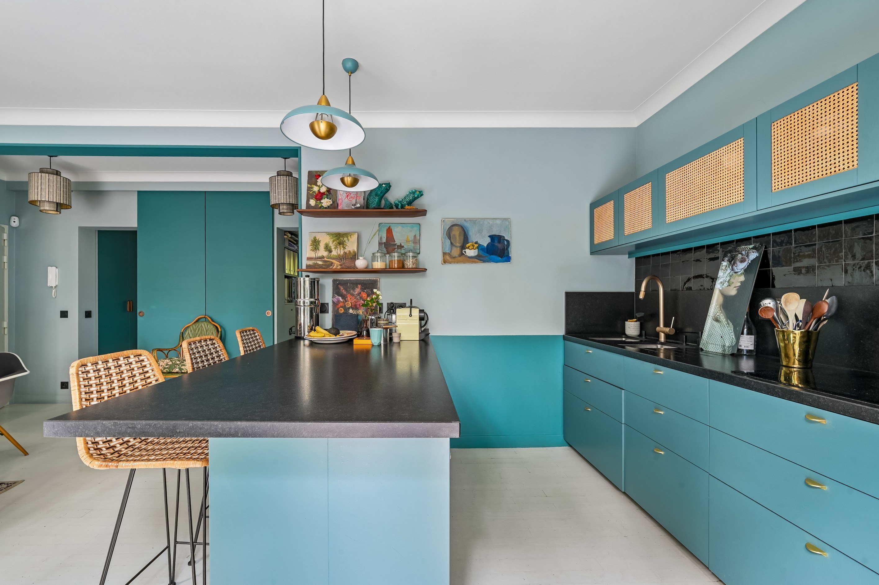  PARIS XVI - AUTEUIL JASMIN: TWO-BEDROOM APARTMENT WITH GARDEN - 物件實景