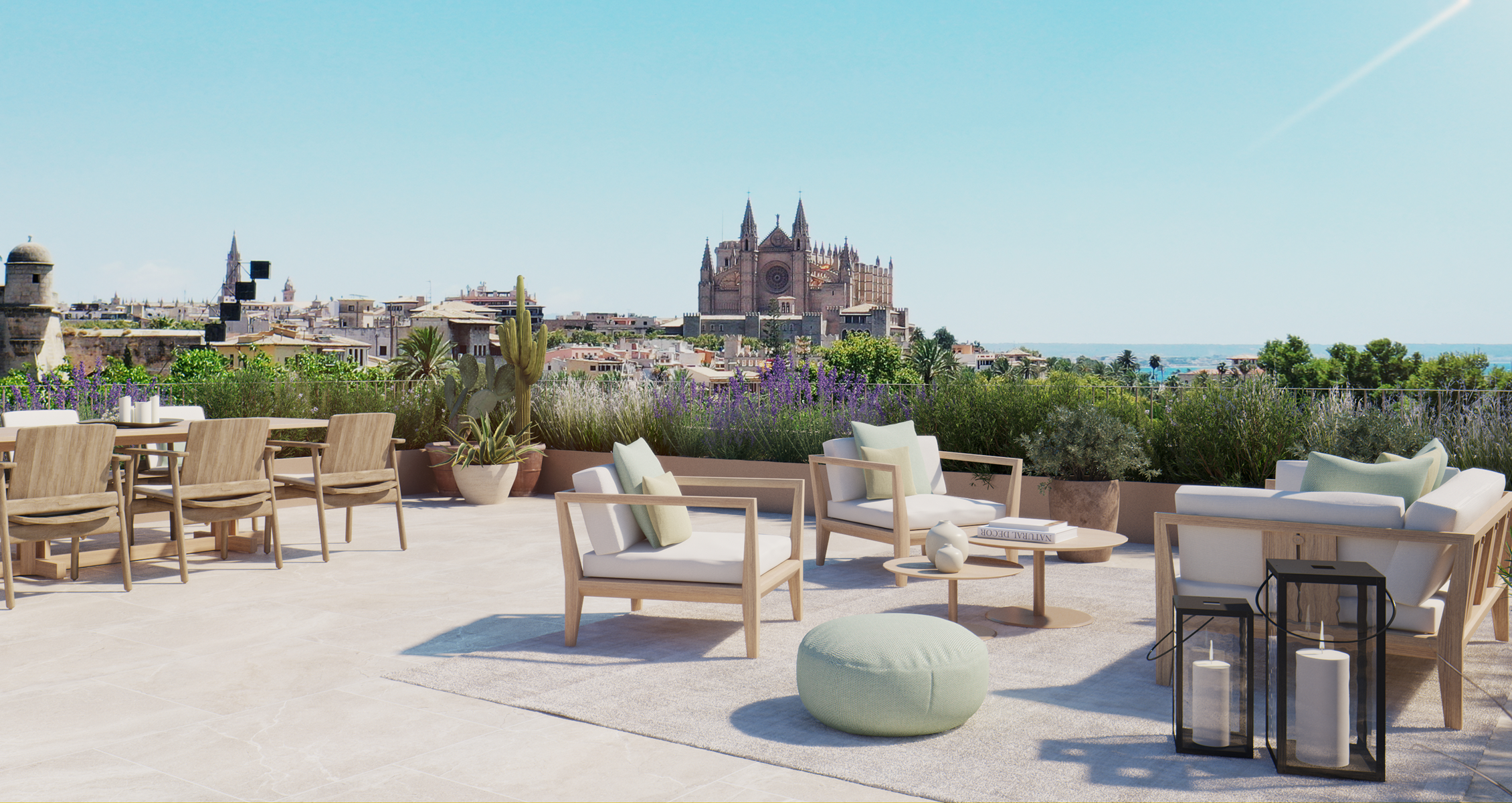  Exclusive penthouse with terrace and sea views in Palma - 物件實景