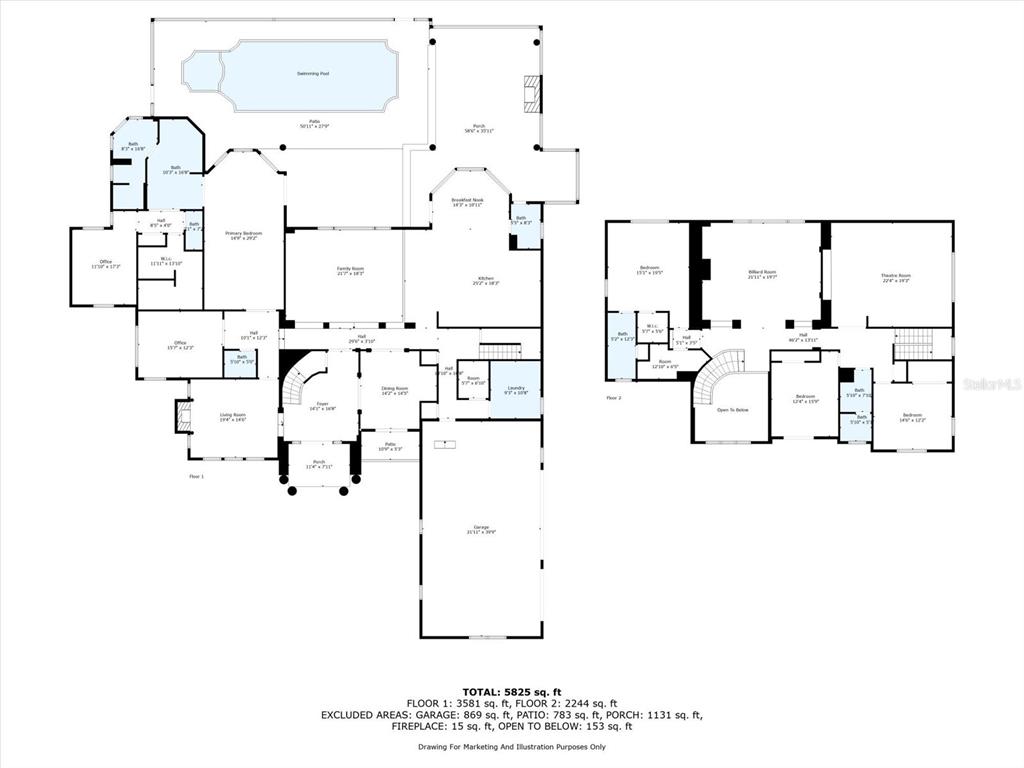 5016 Givendale Lane, Tampa, Florida, 33647, United States, 4 Bedrooms Bedrooms, ,5 BathroomsBathrooms,Residential,For Sale,5016 Givendale Lane,1323455