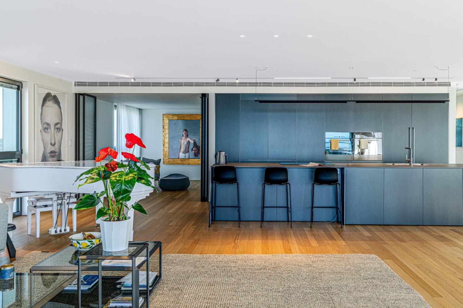  Sea View Designer Mini Penthouse by Metzizim Beach - 物件實景
