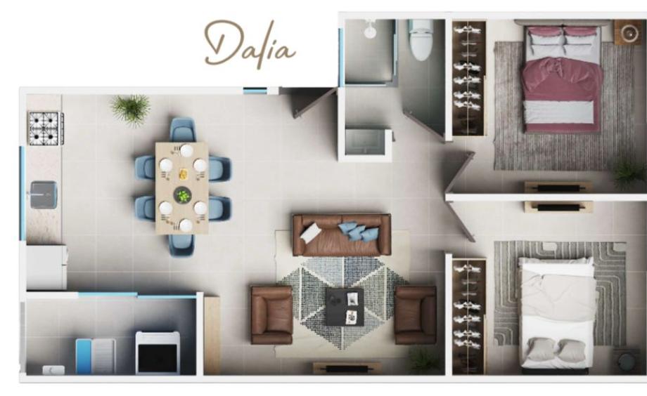 Portal de la Alegria, Querétaro, Querétaro, 76148, Mexico, 2 Bedrooms Bedrooms, ,1 BathroomBathrooms,Residential,For Sale,Portal de la Alegria,1652926
