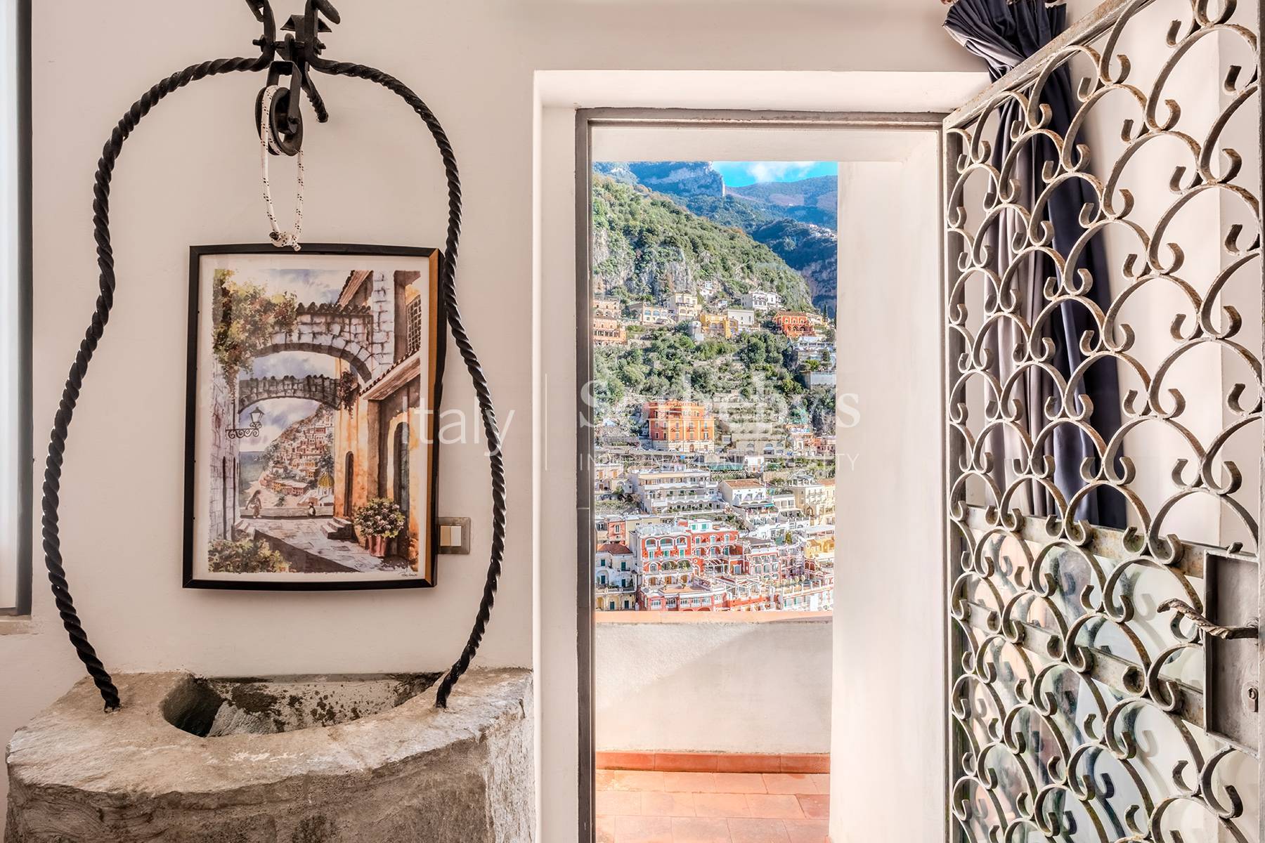  Residence with panoramic views over the beach of Positano - 物件實景