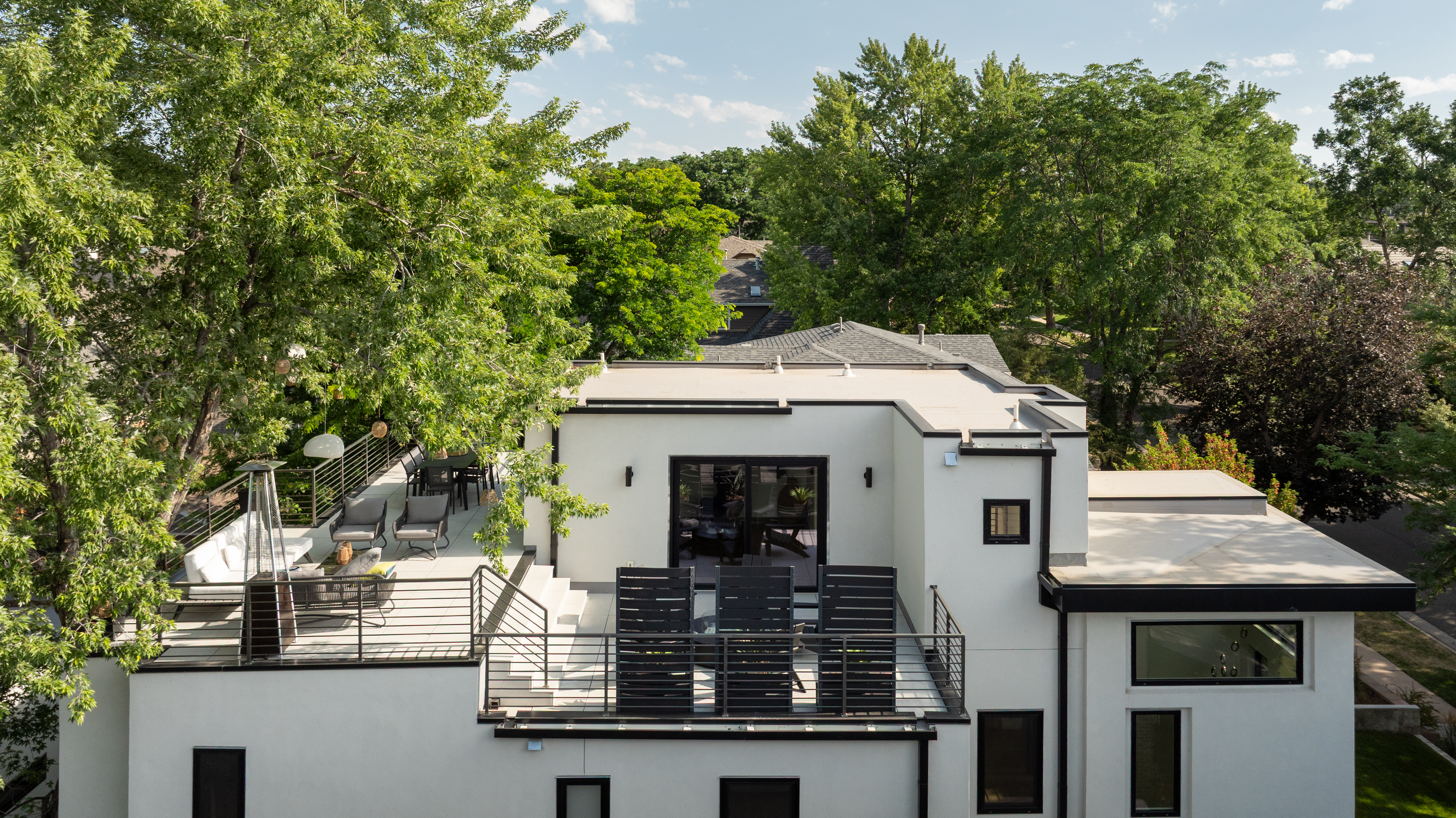  Contemporary Luxery in Cory-Merrill with a Rooftop Patio - 物件實景