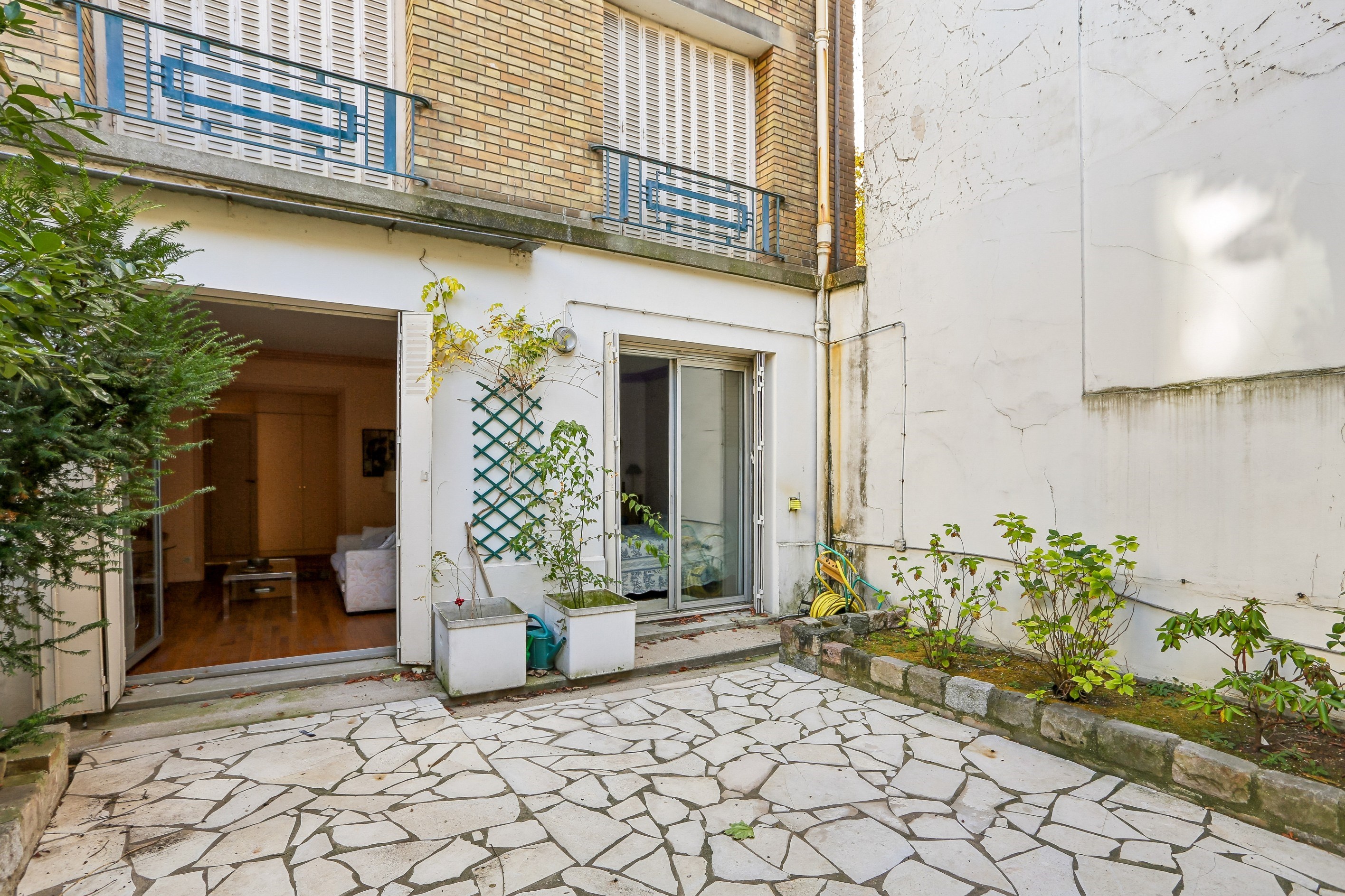  Auteuil / Avenue de Versailles. Apartment with a garden. - 物件實景