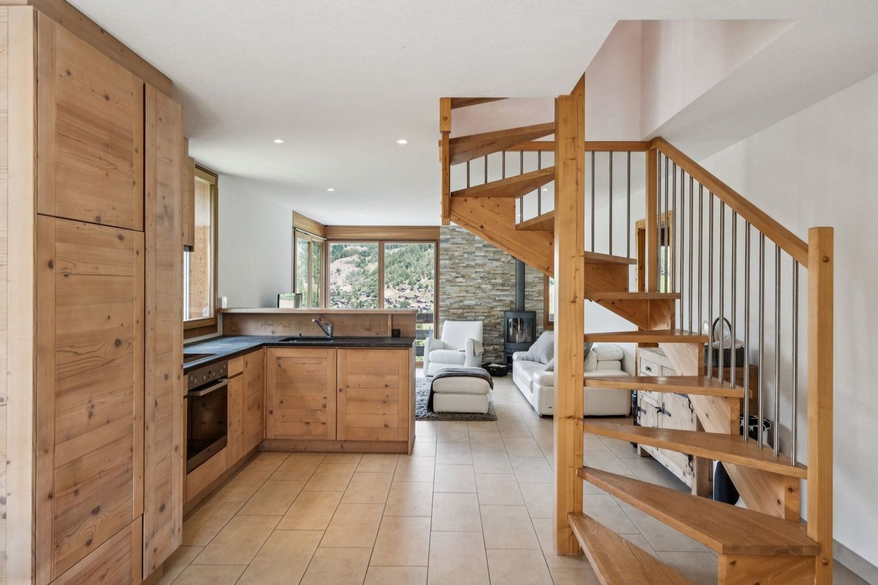 Cosy, modern duplex apartment 5 minutes from Grimentz - 物件實景