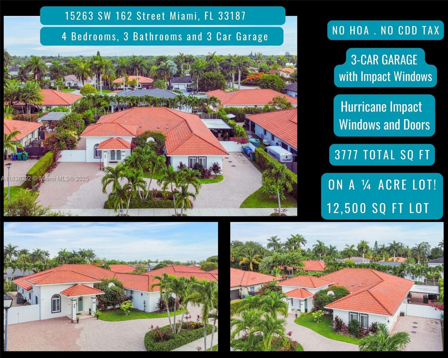 Miami, Florida, 33187, United States, 4 Bedrooms Bedrooms, ,3 BathroomsBathrooms,Residential,For Sale,1900896