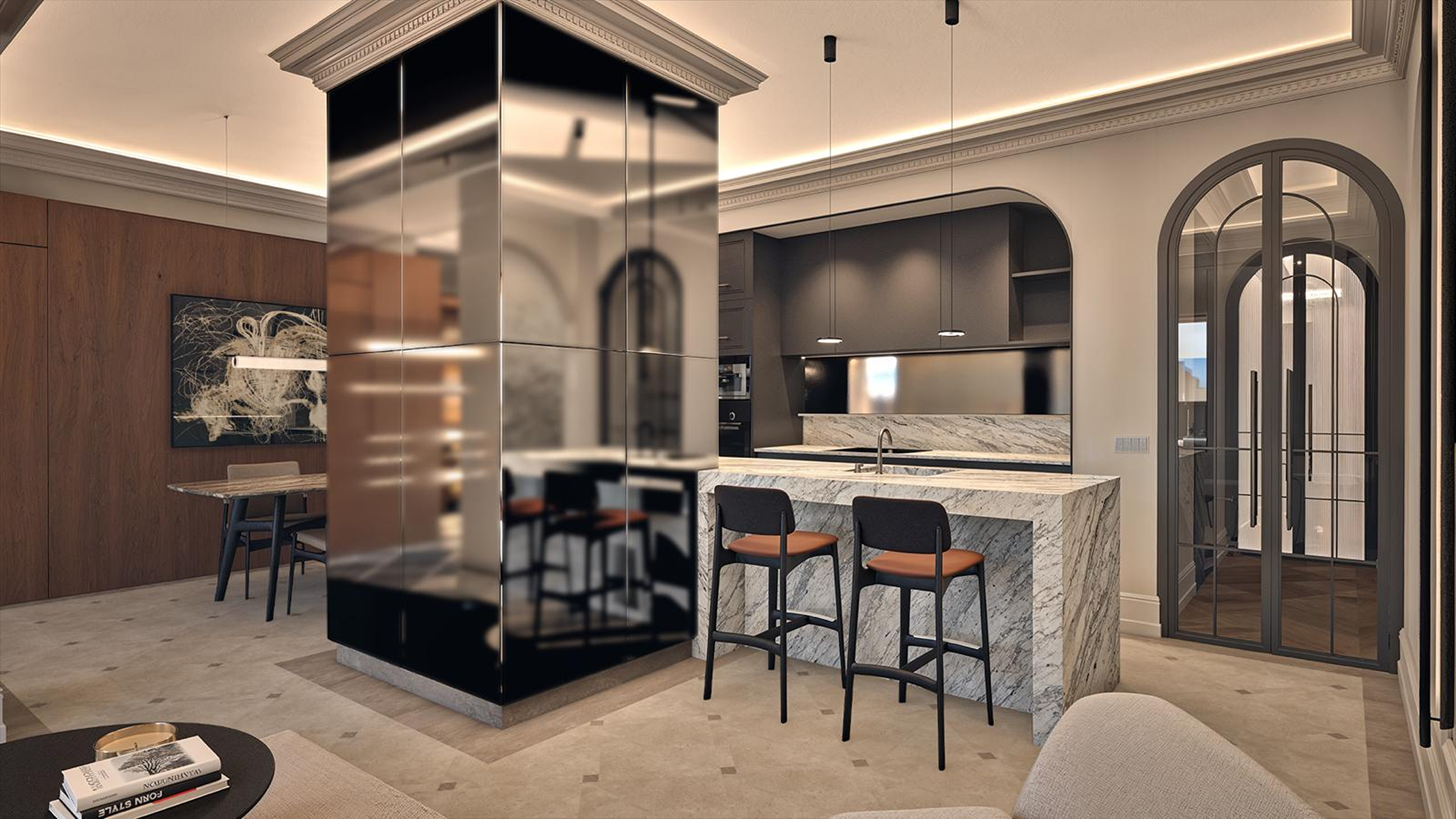  Exclusive Penthouse with terrace and 3 suites in Barrio de Salamanca - 物件實景