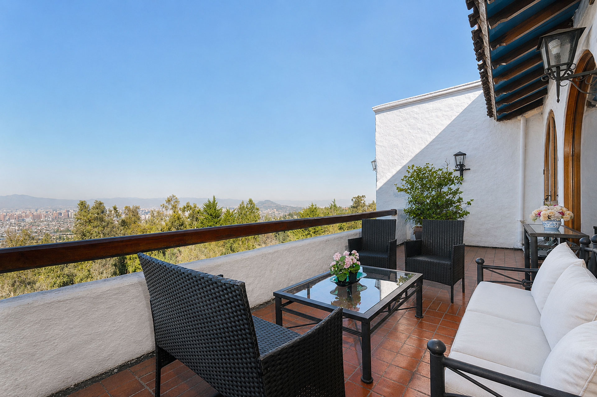  Home on 5,000 m² with spectacular panoramic views of Santiago – Lo Curro - 物件實景