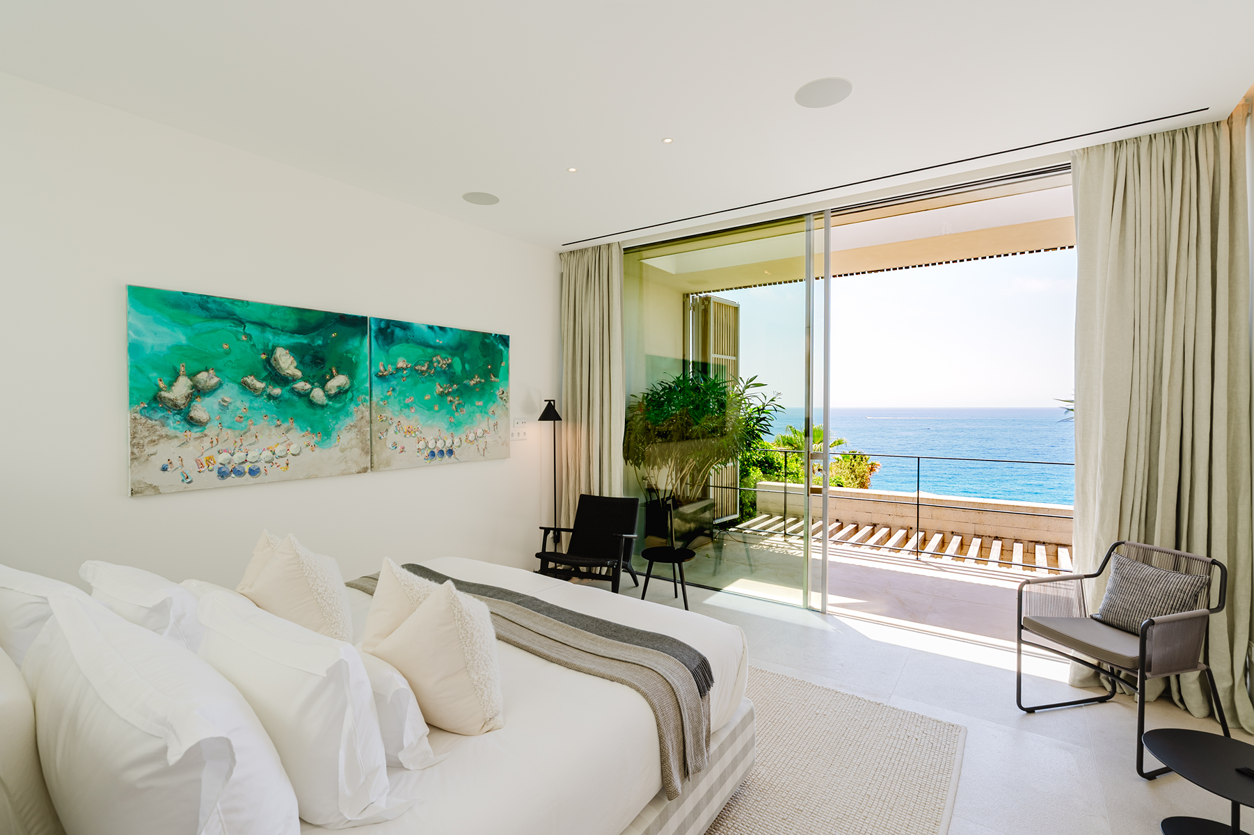  Villa in Cala Llamp with sea view, infinity pool, and spa area - 物件實景