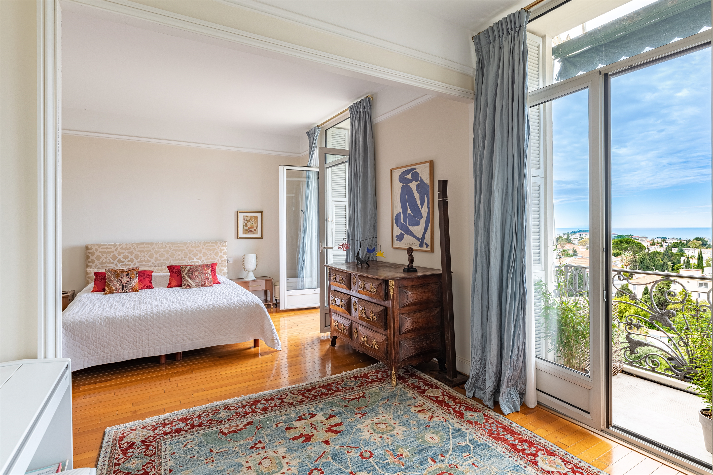  Nice Cimiez Regina Palace Belle Époque apartment with panoramic sea views and d… - 物件實景