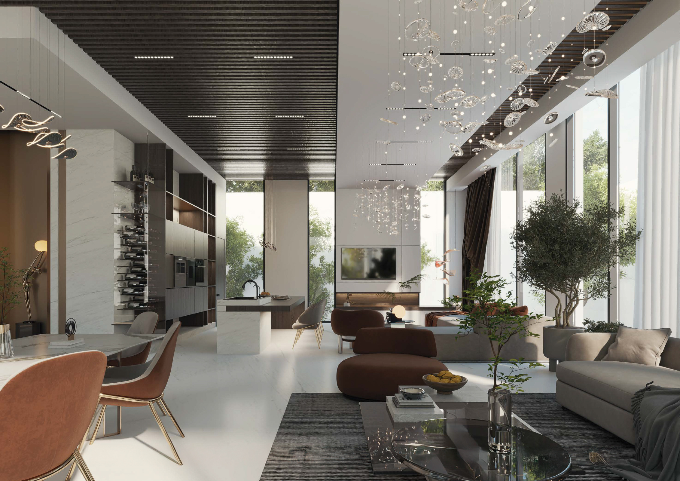  Contemporary Villa with Exceptional Design in Emerald Hills - 物件實景