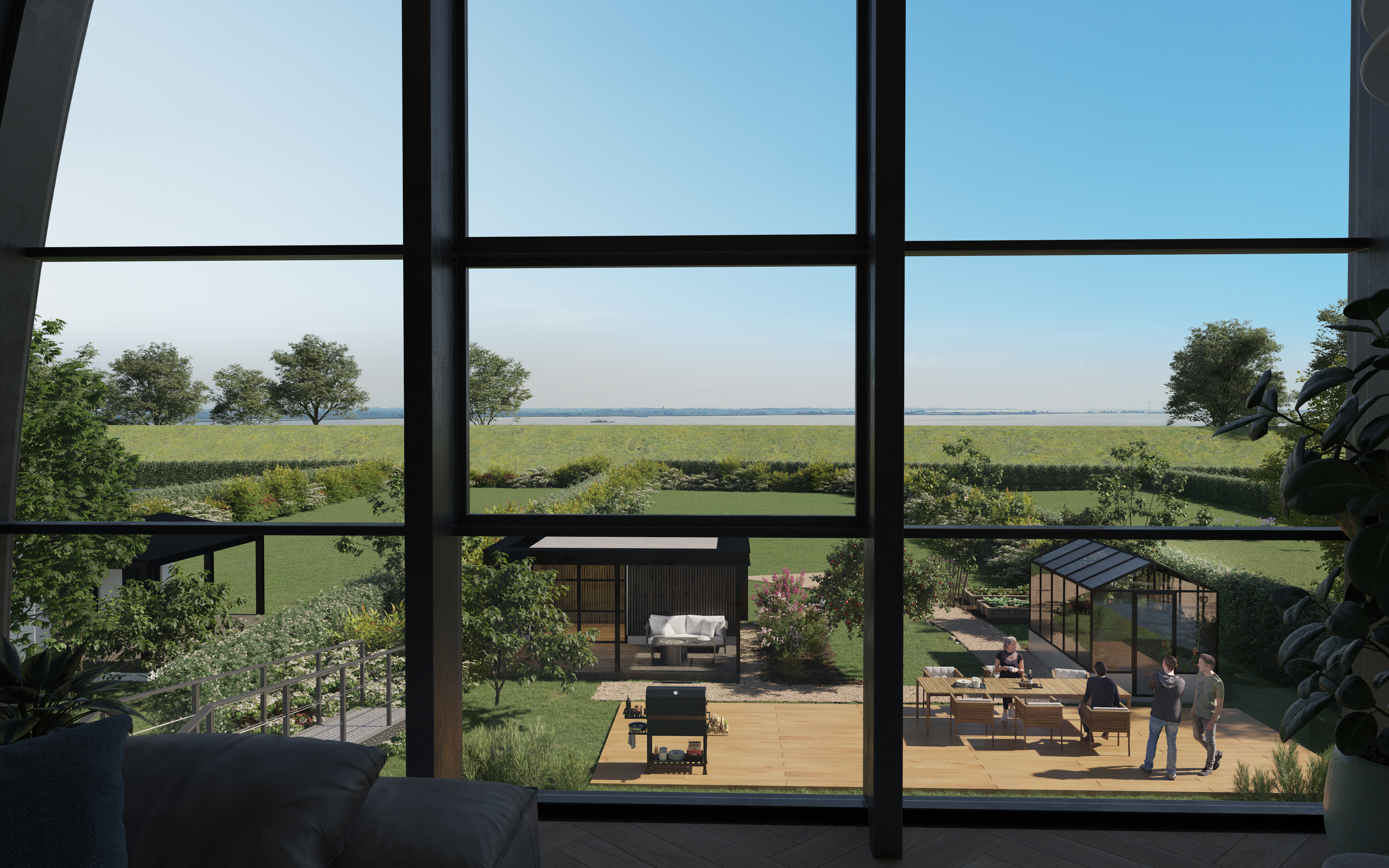  The Architectural Waterfront Villa on the IJmeer - 物件實景